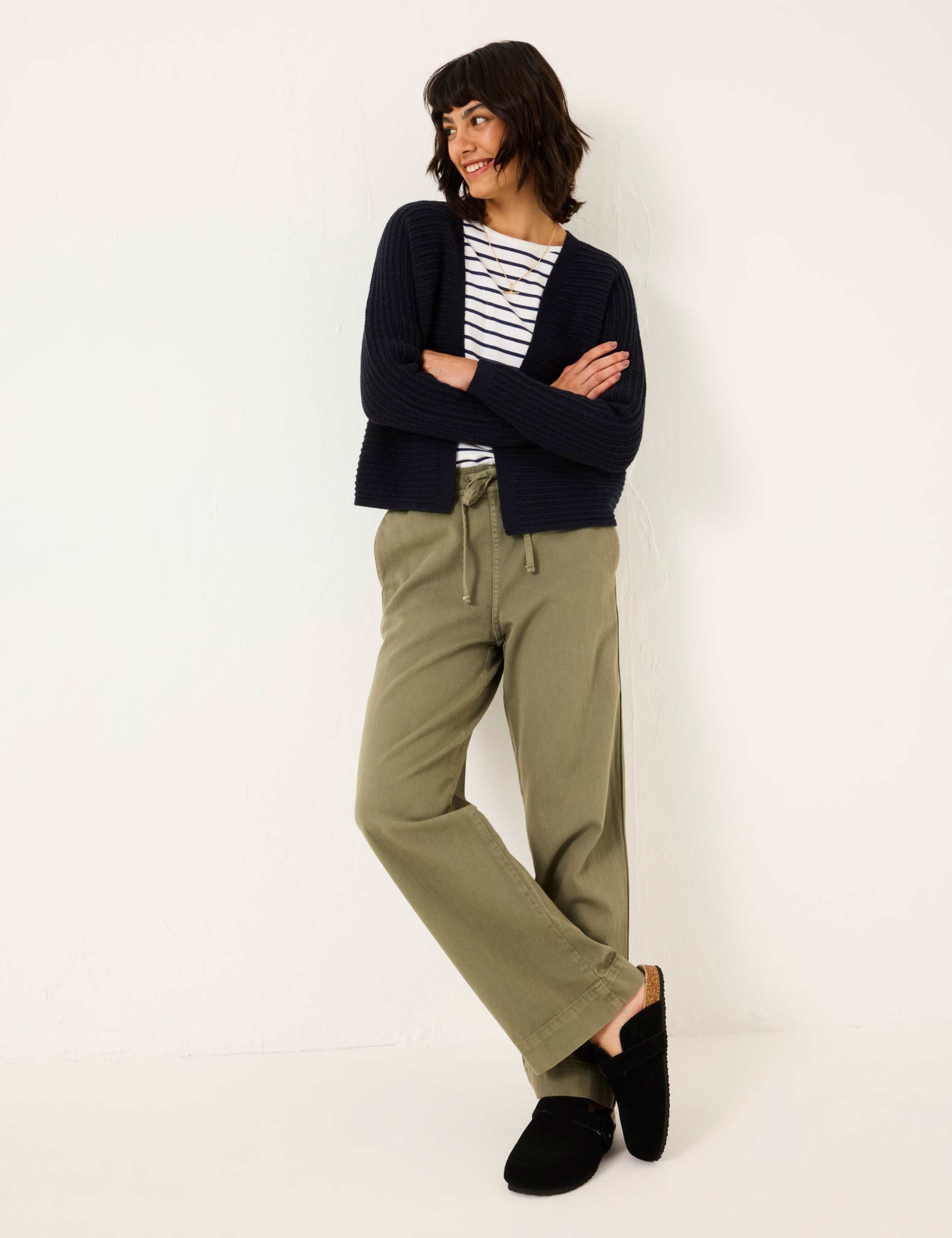 Cotton Rich Textured Cardigan 3 of 6