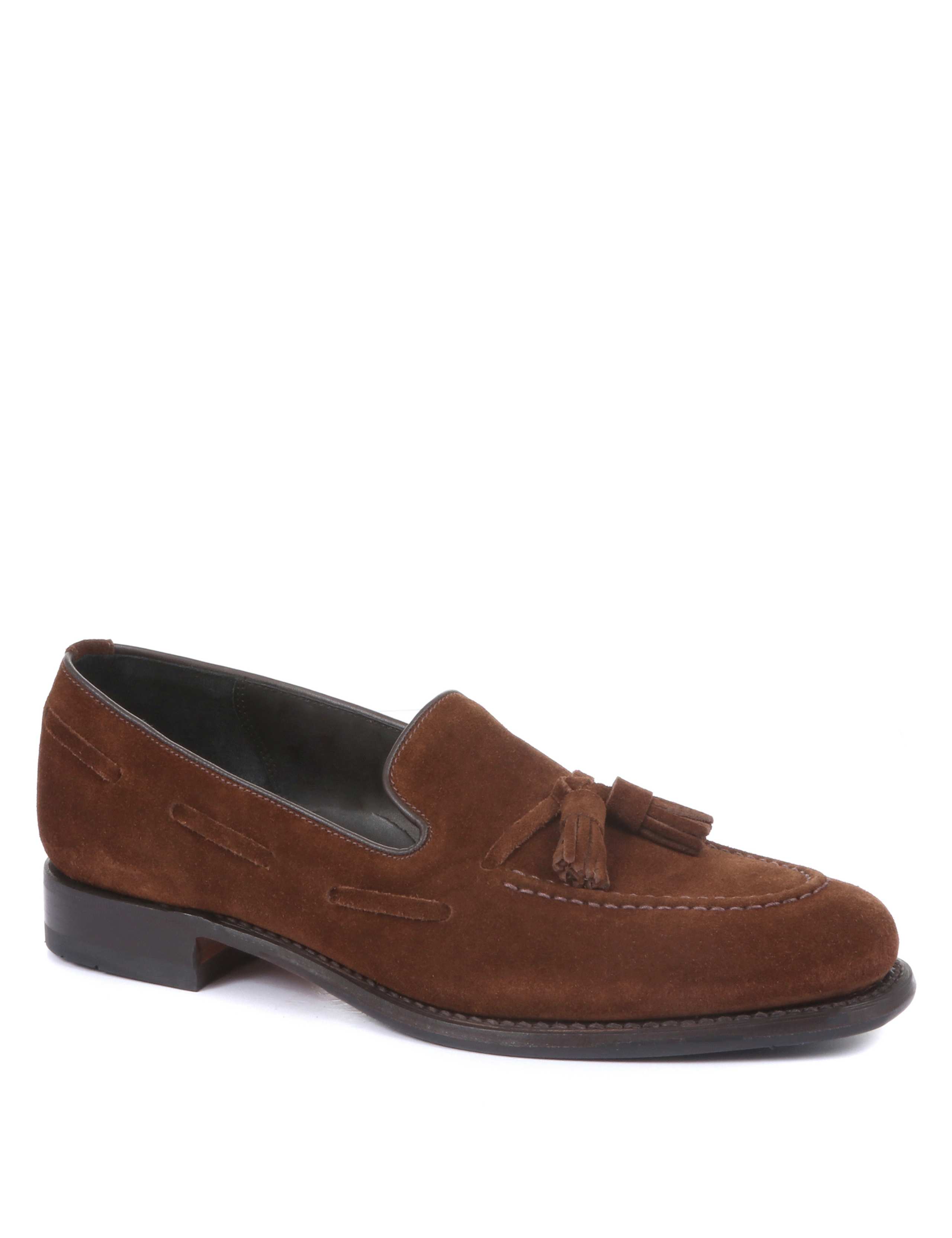Goodyear Welted Suede Slip-On Loafers 2 of 5