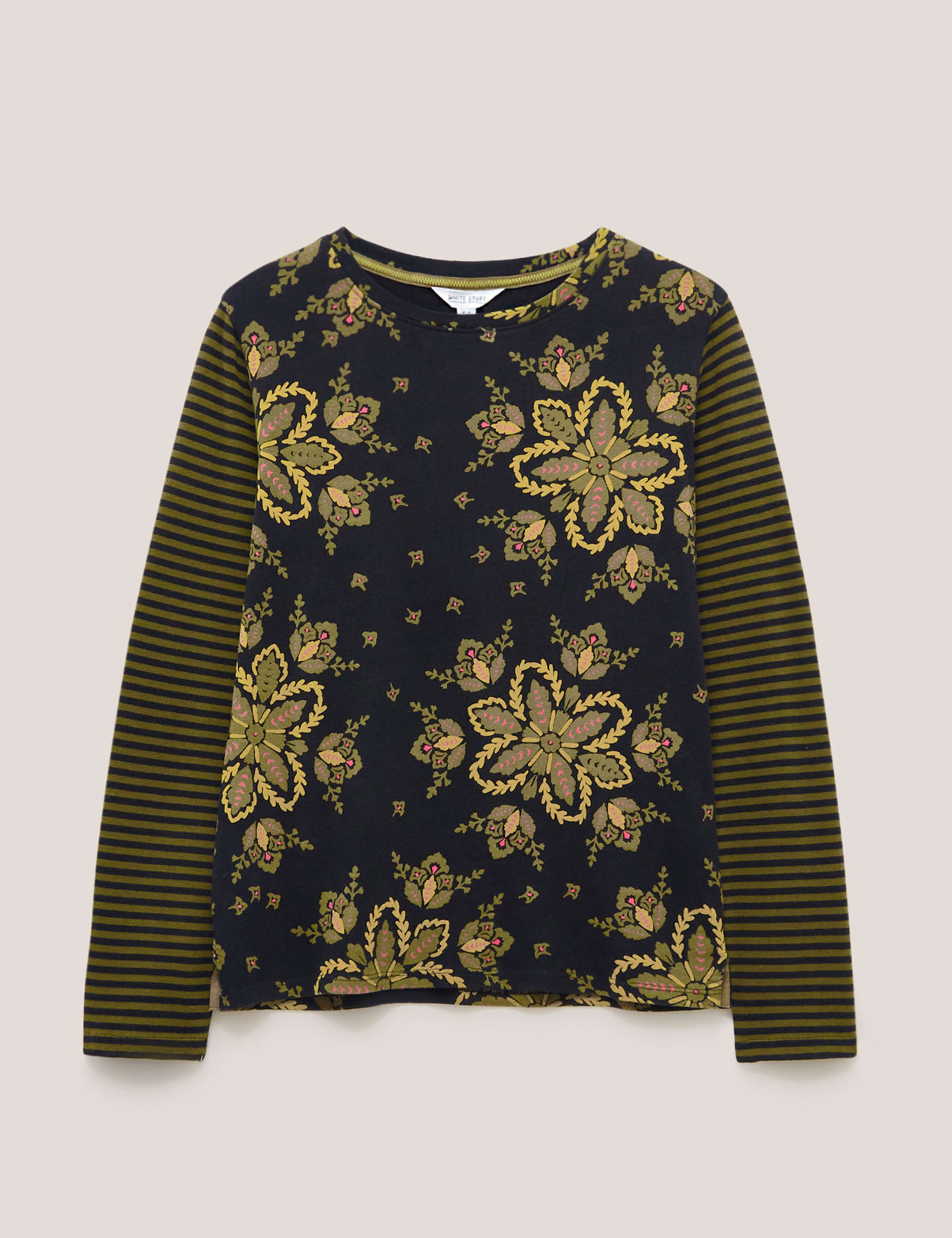 Pure Cotton Floral Top 2 of 5