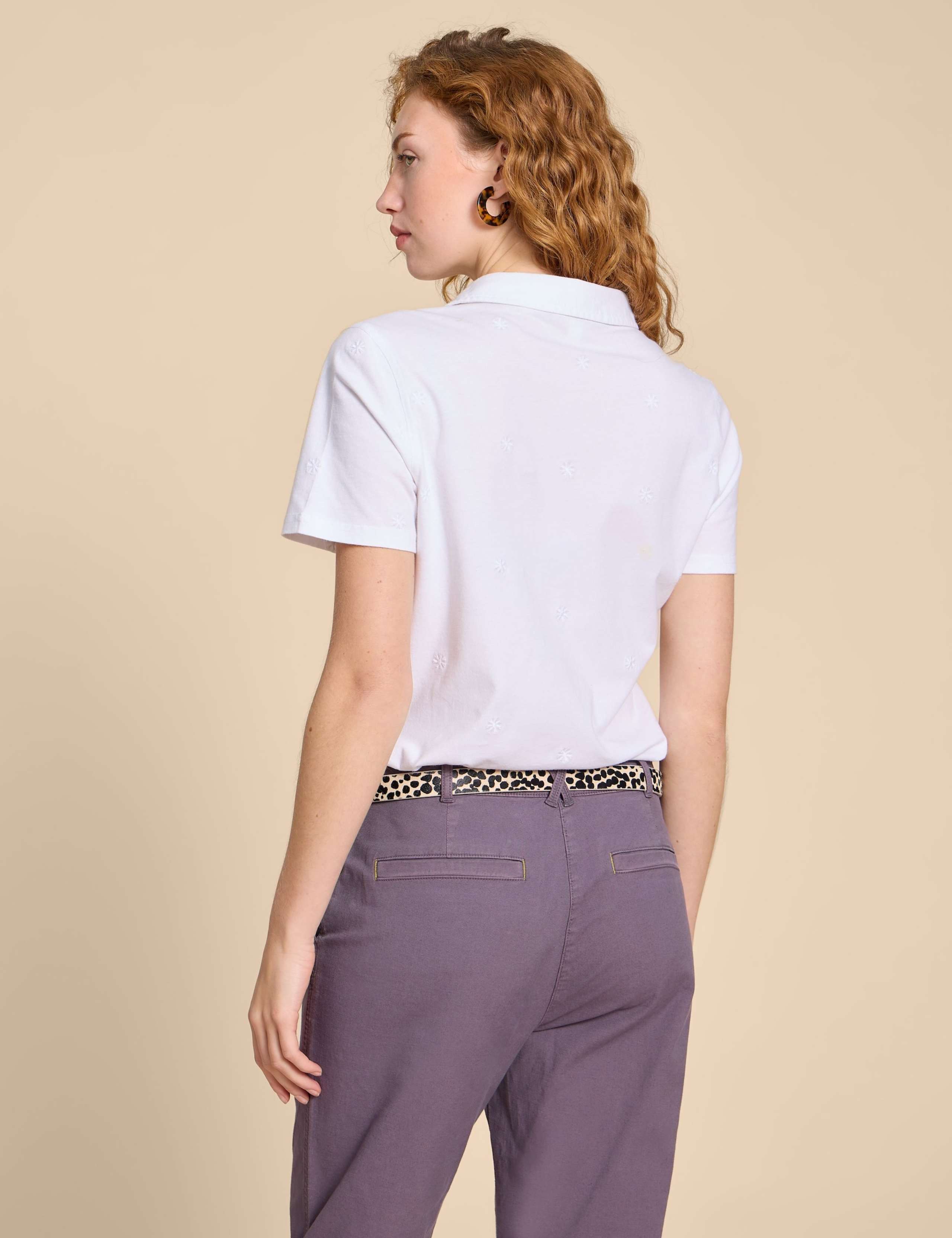 Pure Cotton Embroidered Shirt 4 of 6