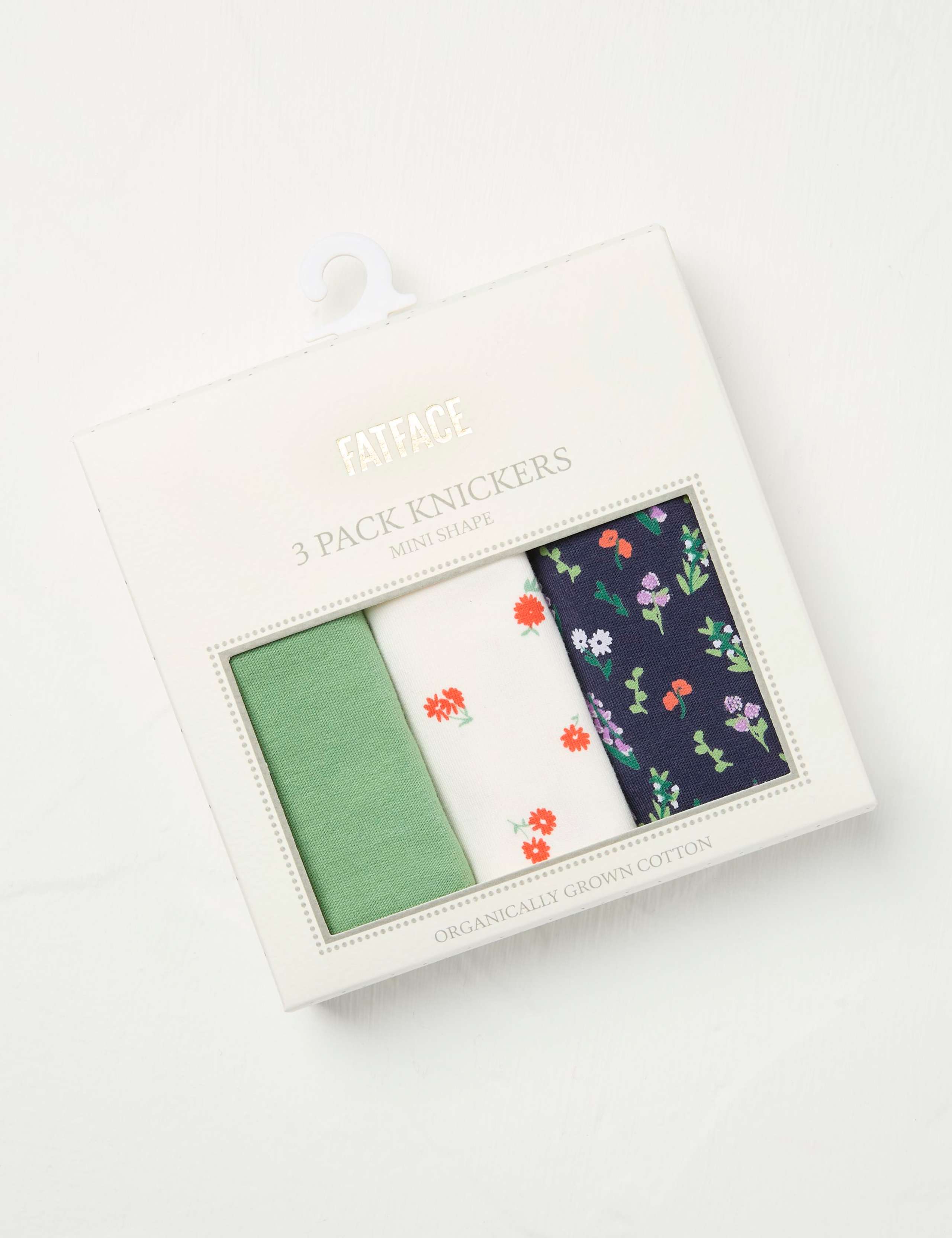 3pk Cotton Rich Knickers 2 of 2