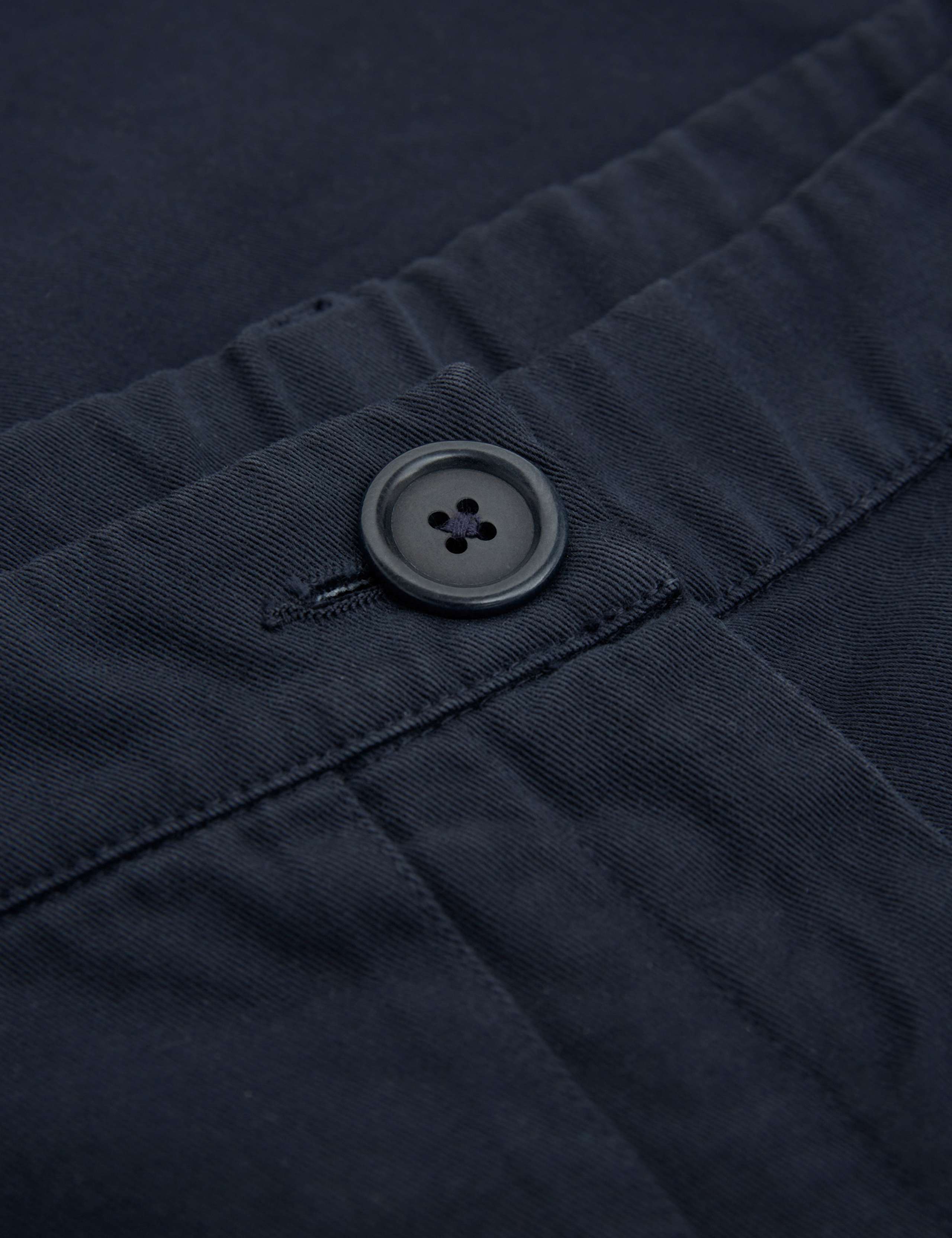 Pure Cotton Slim Fit Cropped Trousers 3 of 6