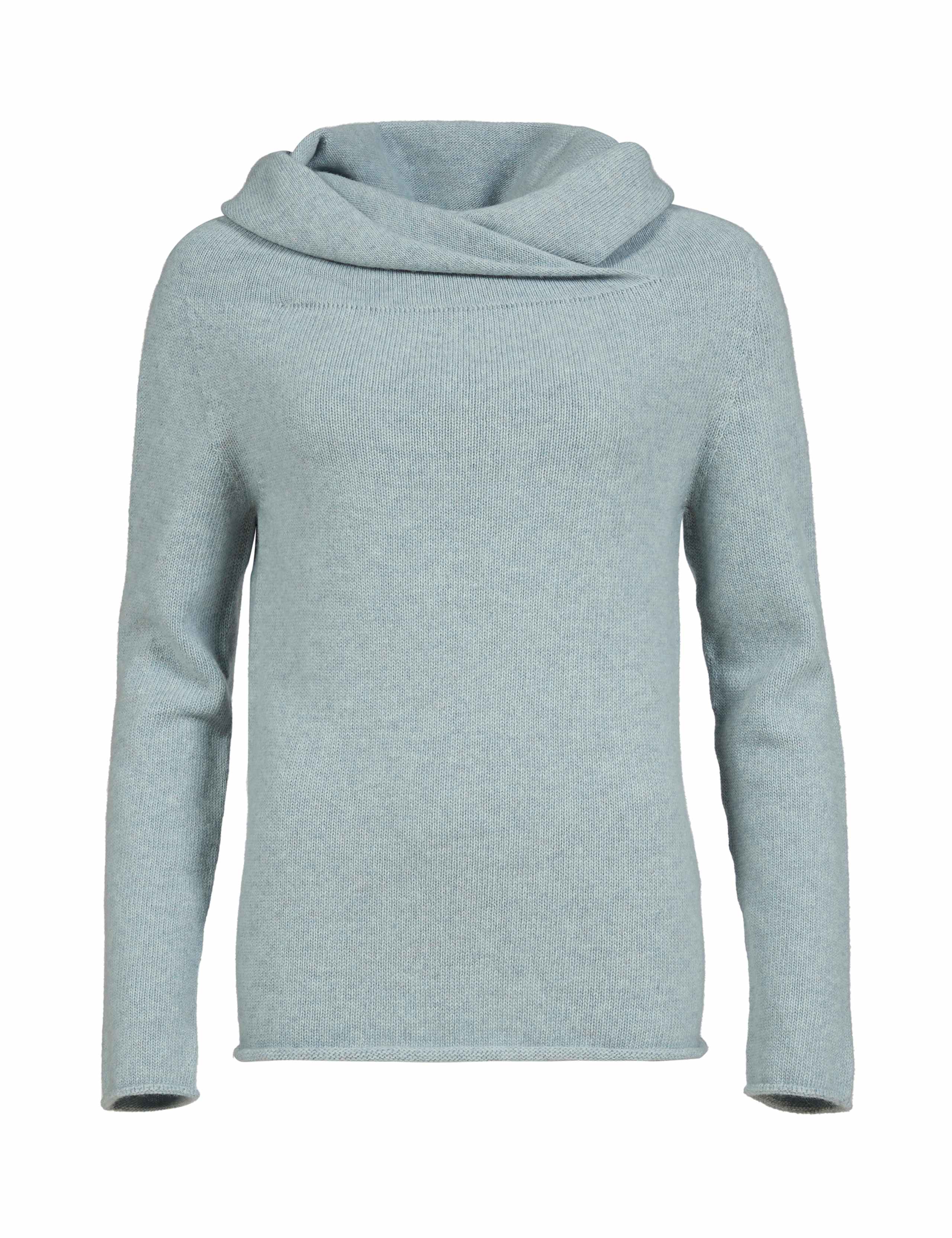 Pure Wool Funnel Neck Jumper 2 of 6