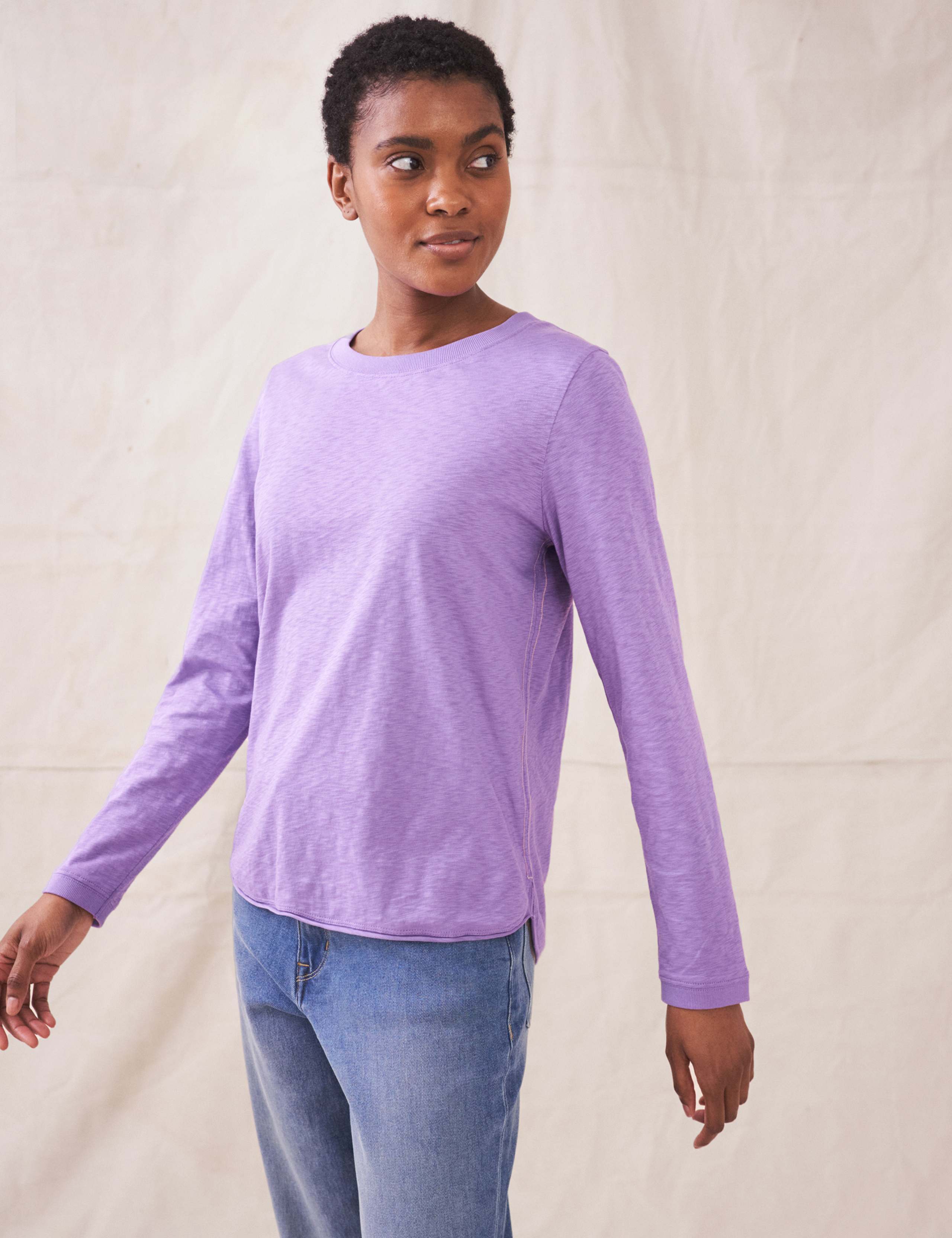 Pure Cotton Long Sleeve Top 1 of 4