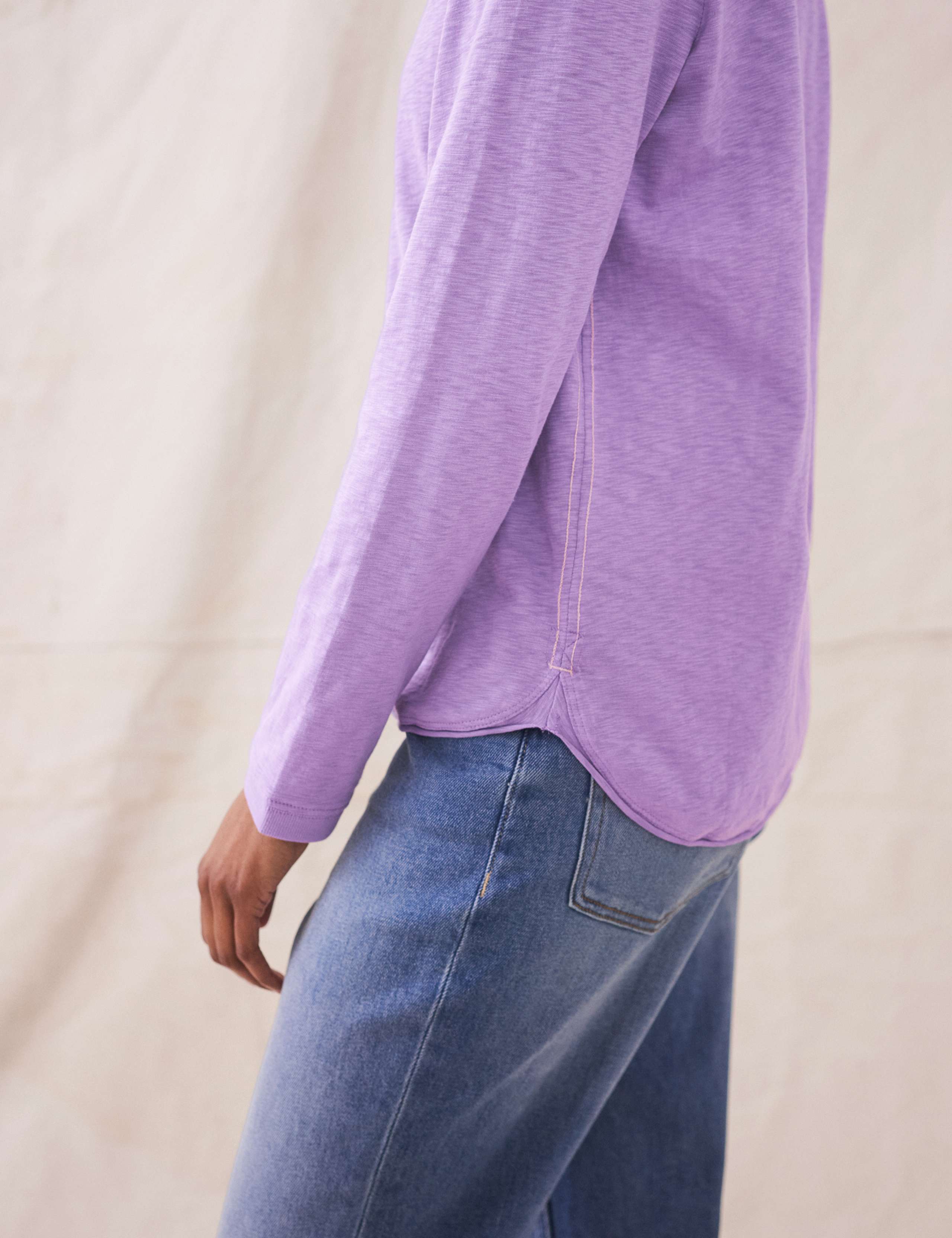 Pure Cotton Long Sleeve Top 3 of 4