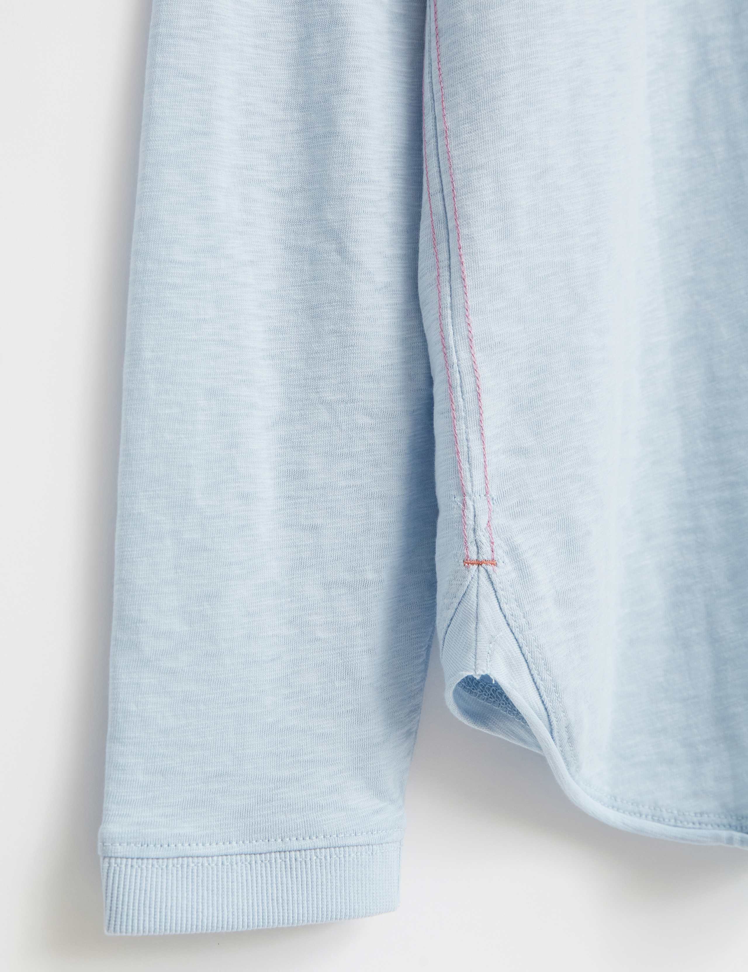 Pure Cotton Crew Neck Long Sleeve Top 4 of 4