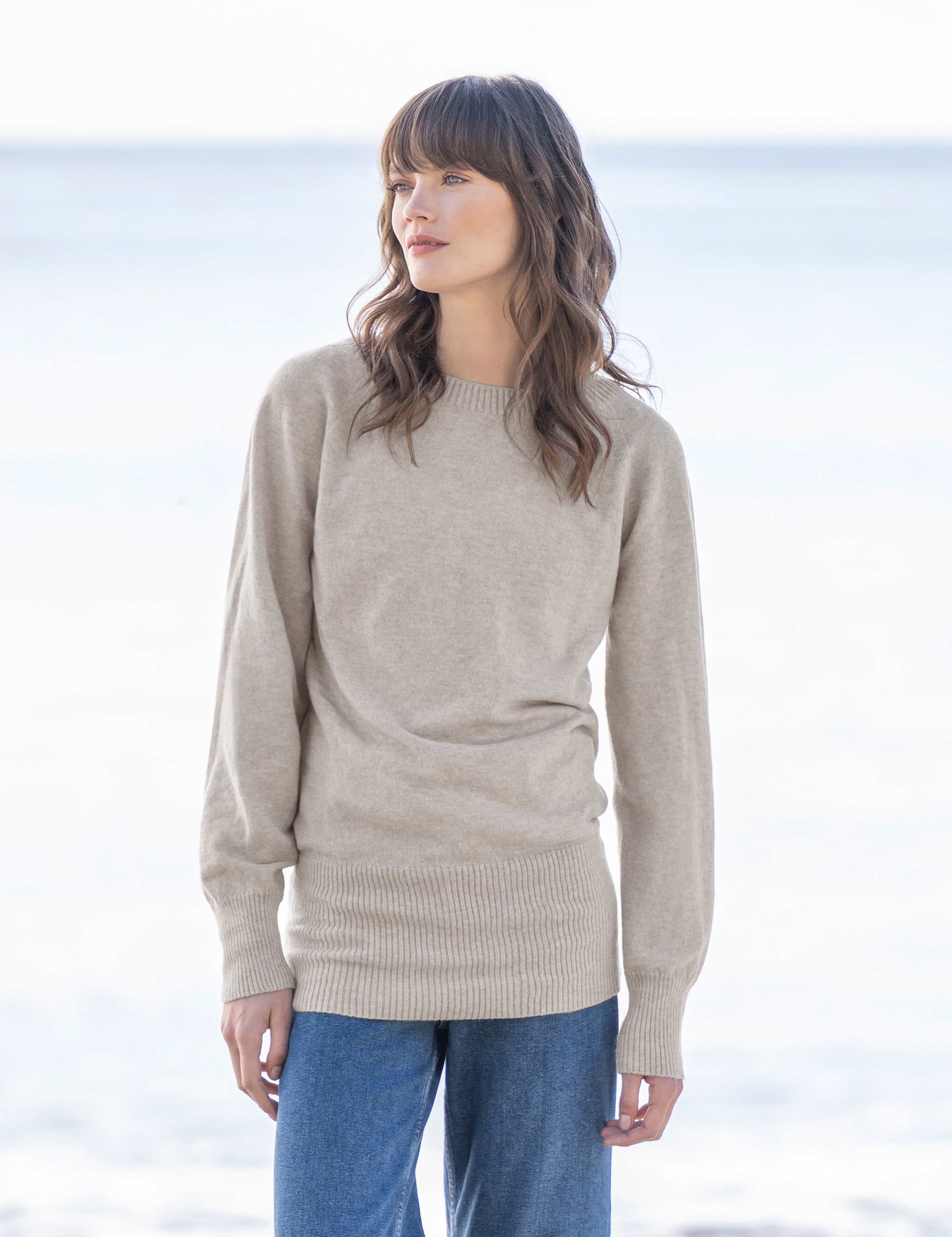 Pure Wool Crew Neck Relaxed Jumper 5 of 8