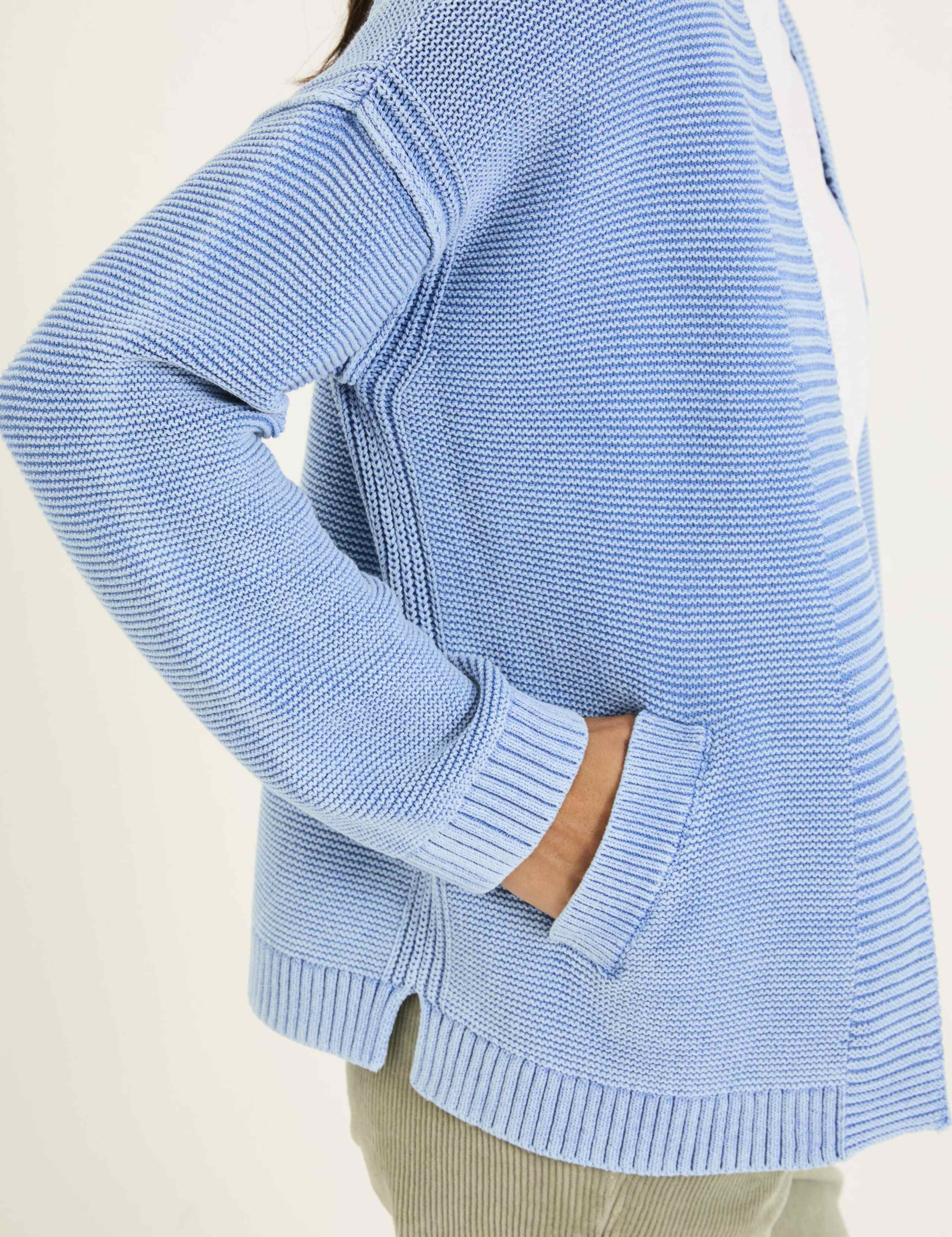 Pure Cotton Textured Cardigan 4 of 5