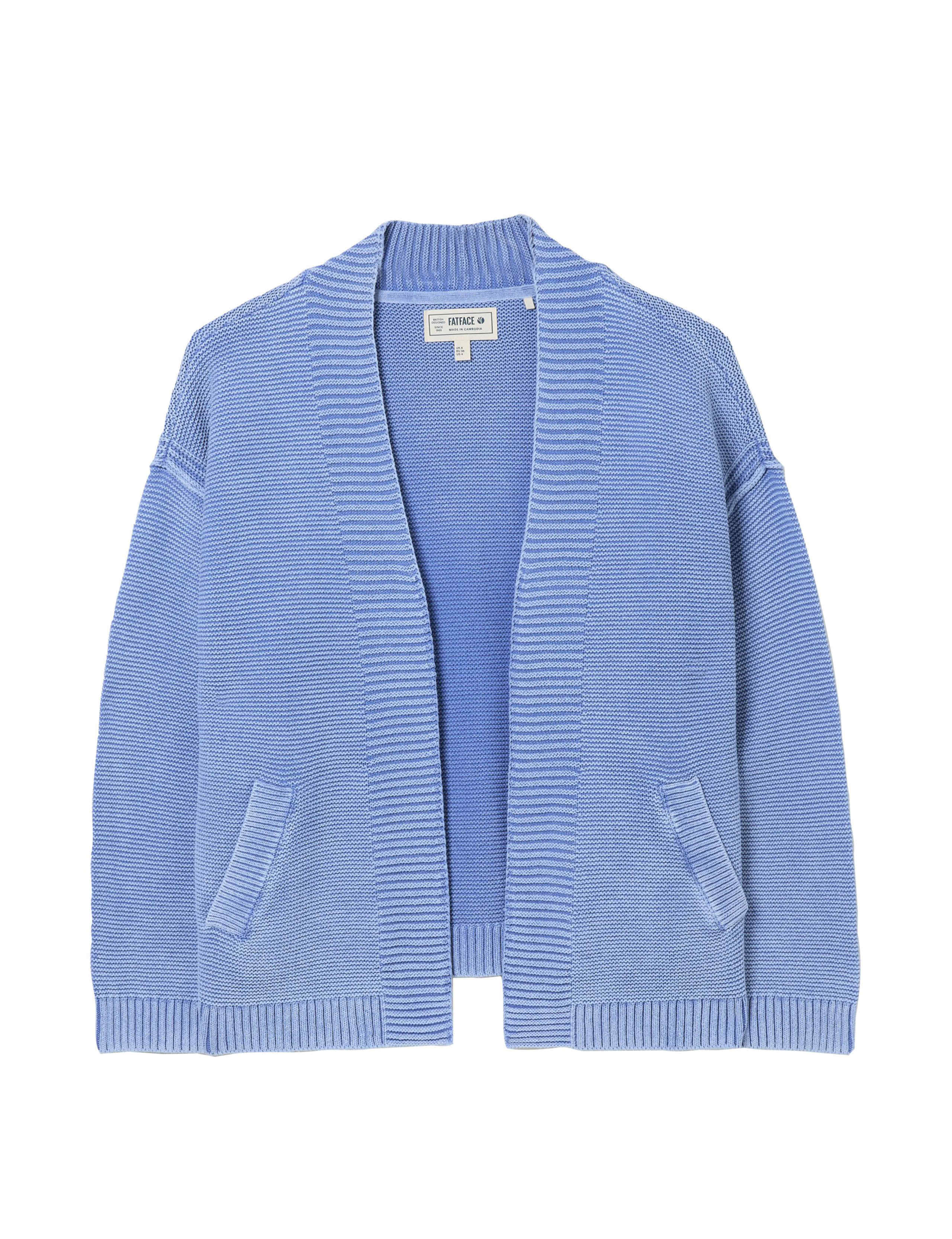 Pure Cotton Textured Cardigan 2 of 5