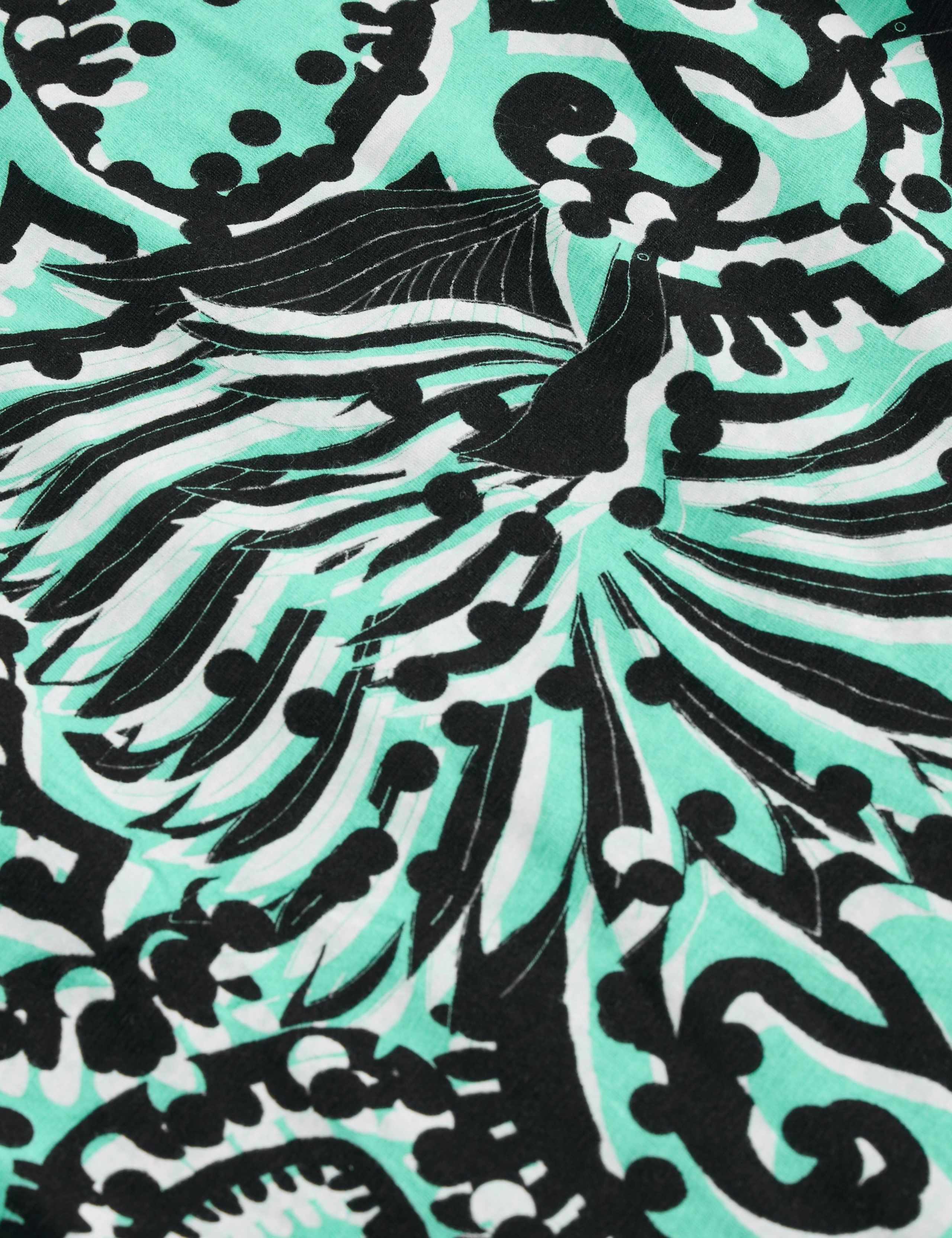 Pure Cotton Printed Midi Beach Dress 6 of 6