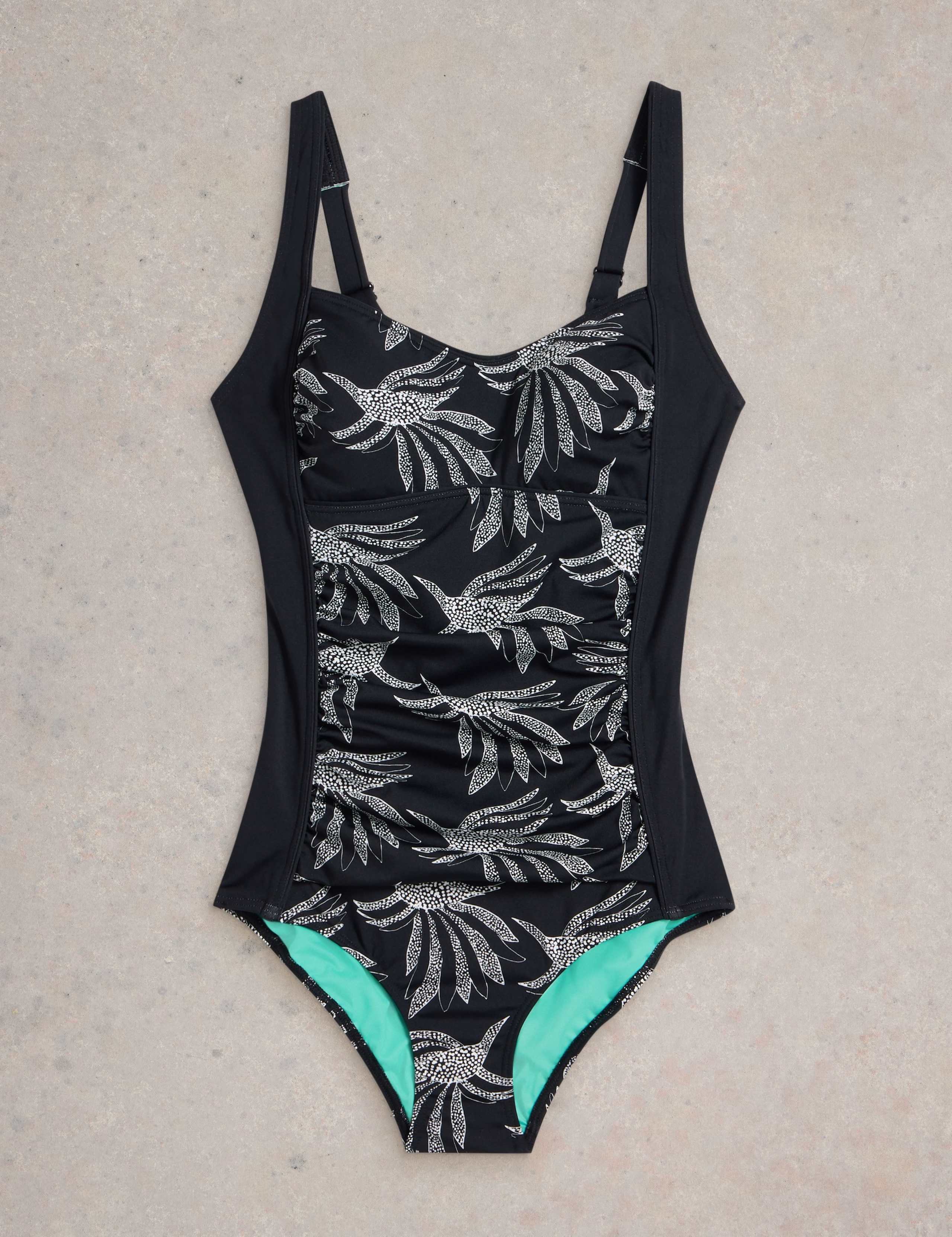 Printed Padded Ruched Swimsuit 2 of 5