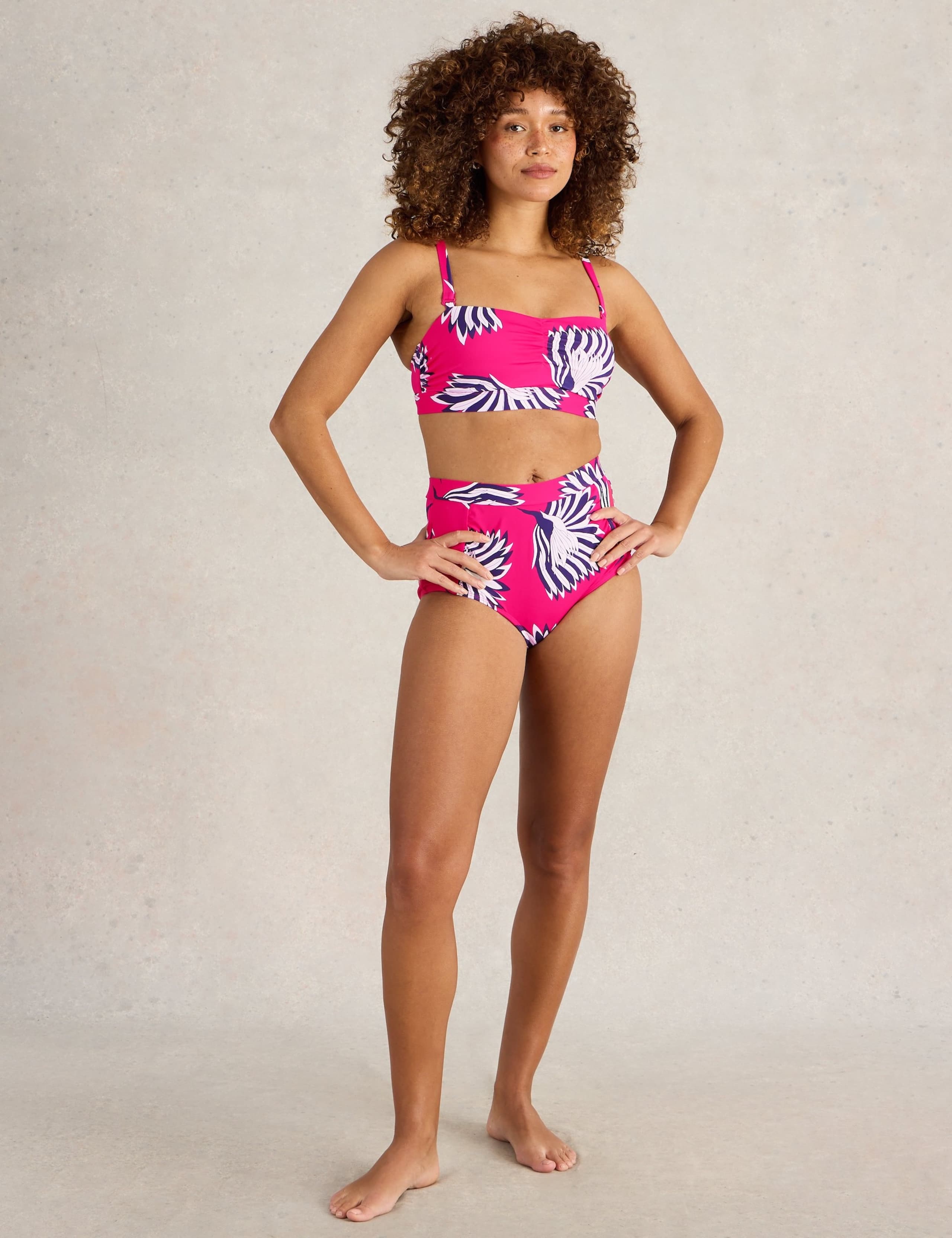 Printed Bandeau Bikini Top 3 of 6
