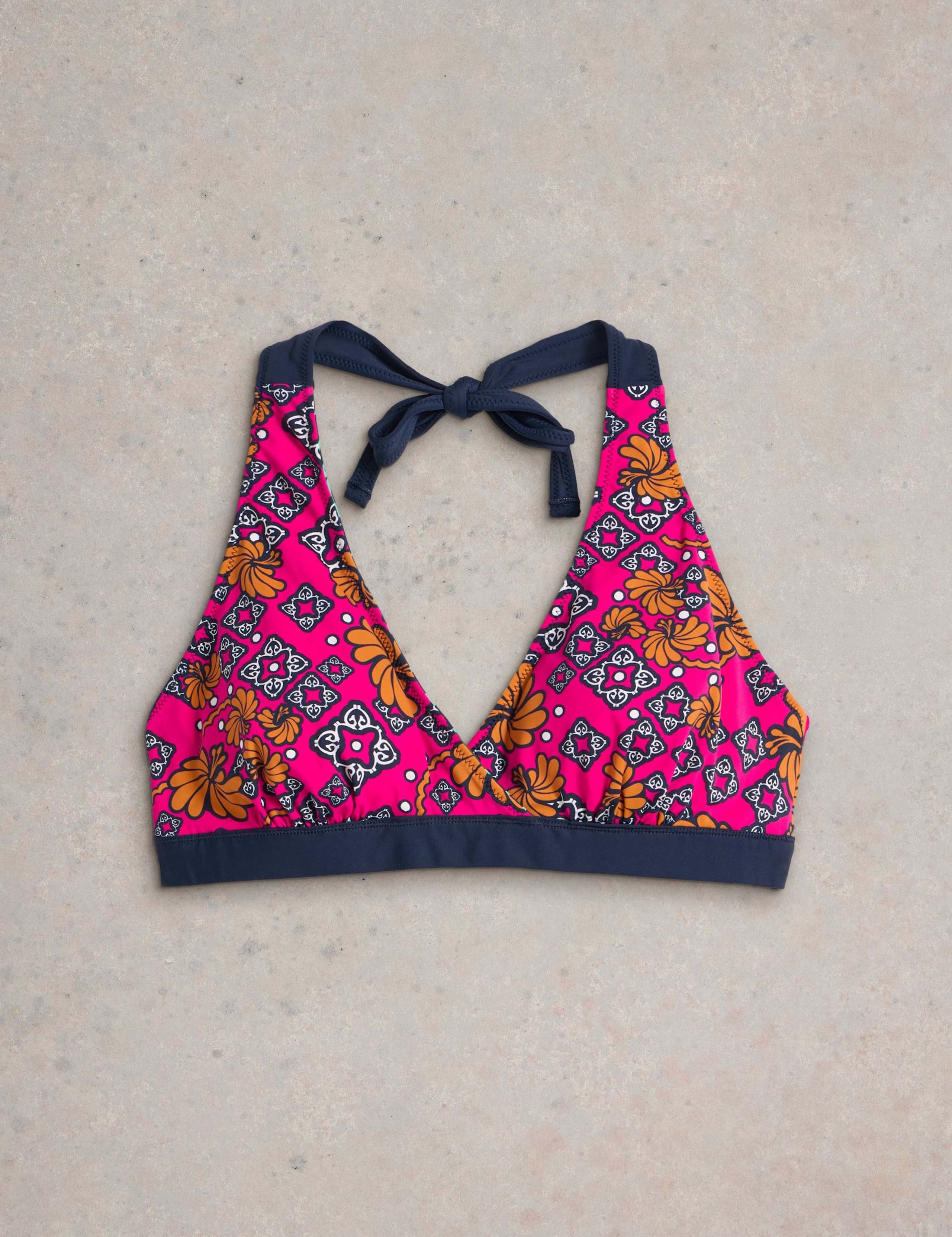Reversible Halterneck Triangle Bikini Top 7 of 7