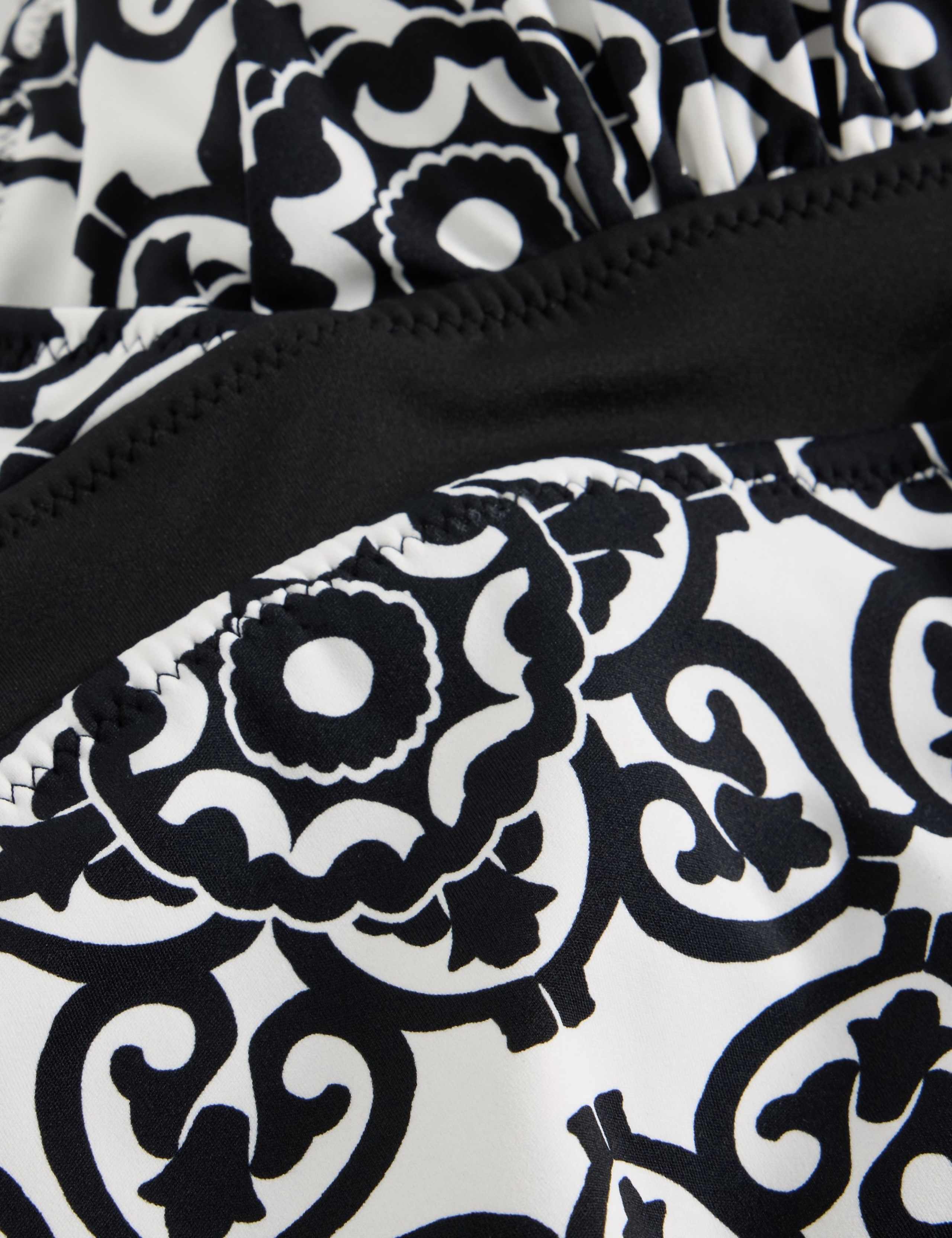 Reversible Printed Wrap Halterneck Swimsuit 7 of 7
