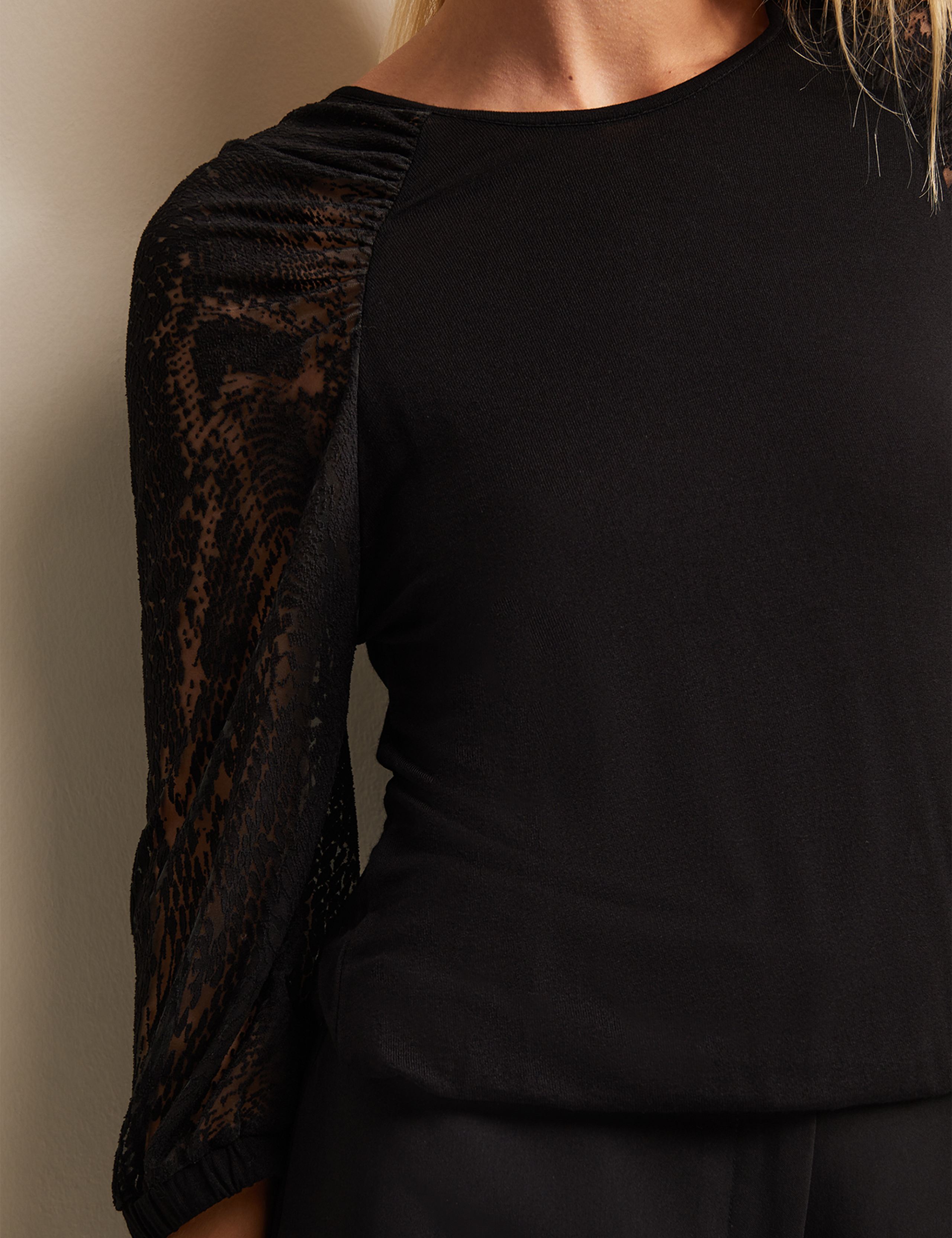 Snake Print Burnout Top 6 of 6