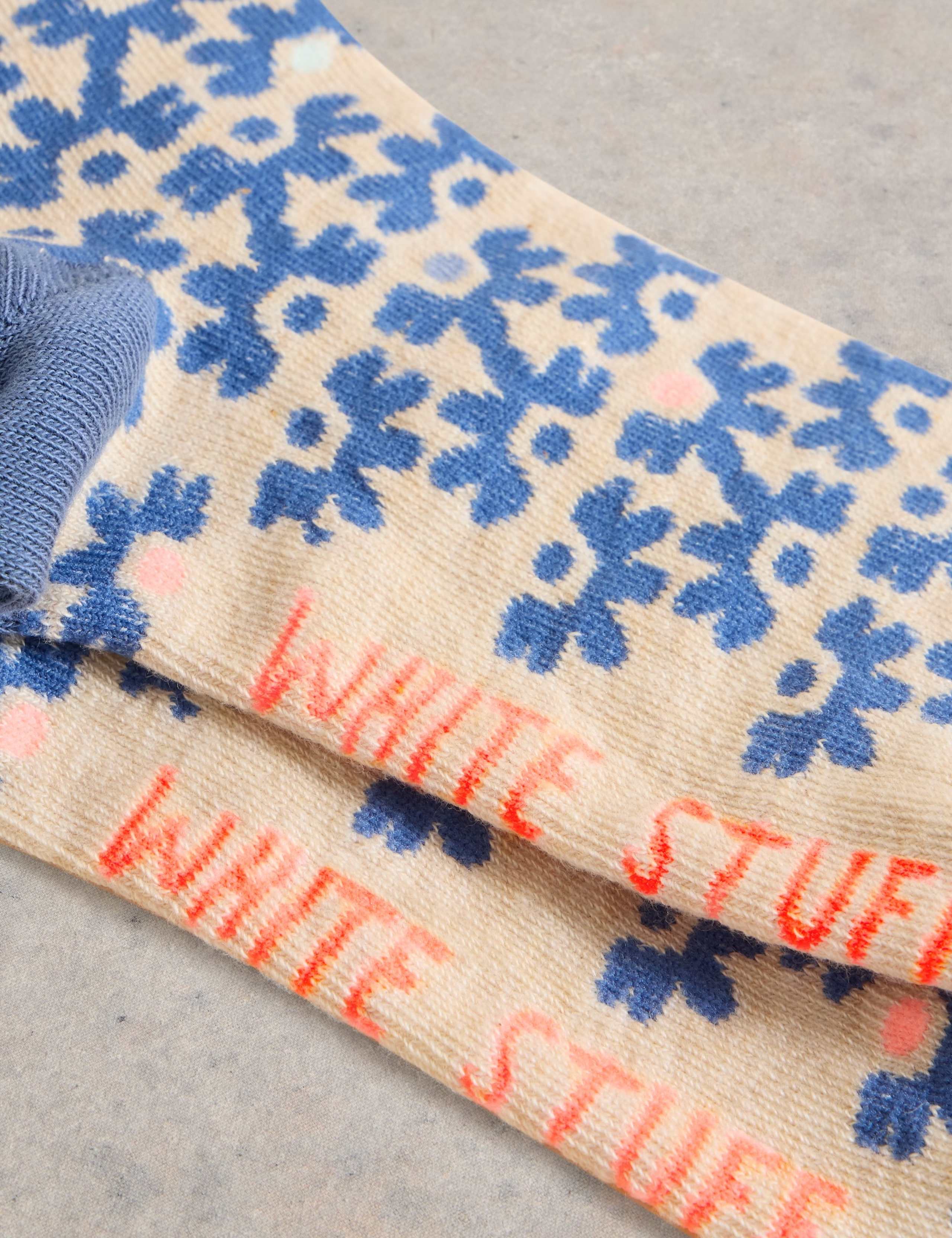 Cotton Rich Patterned Socks 2 of 2