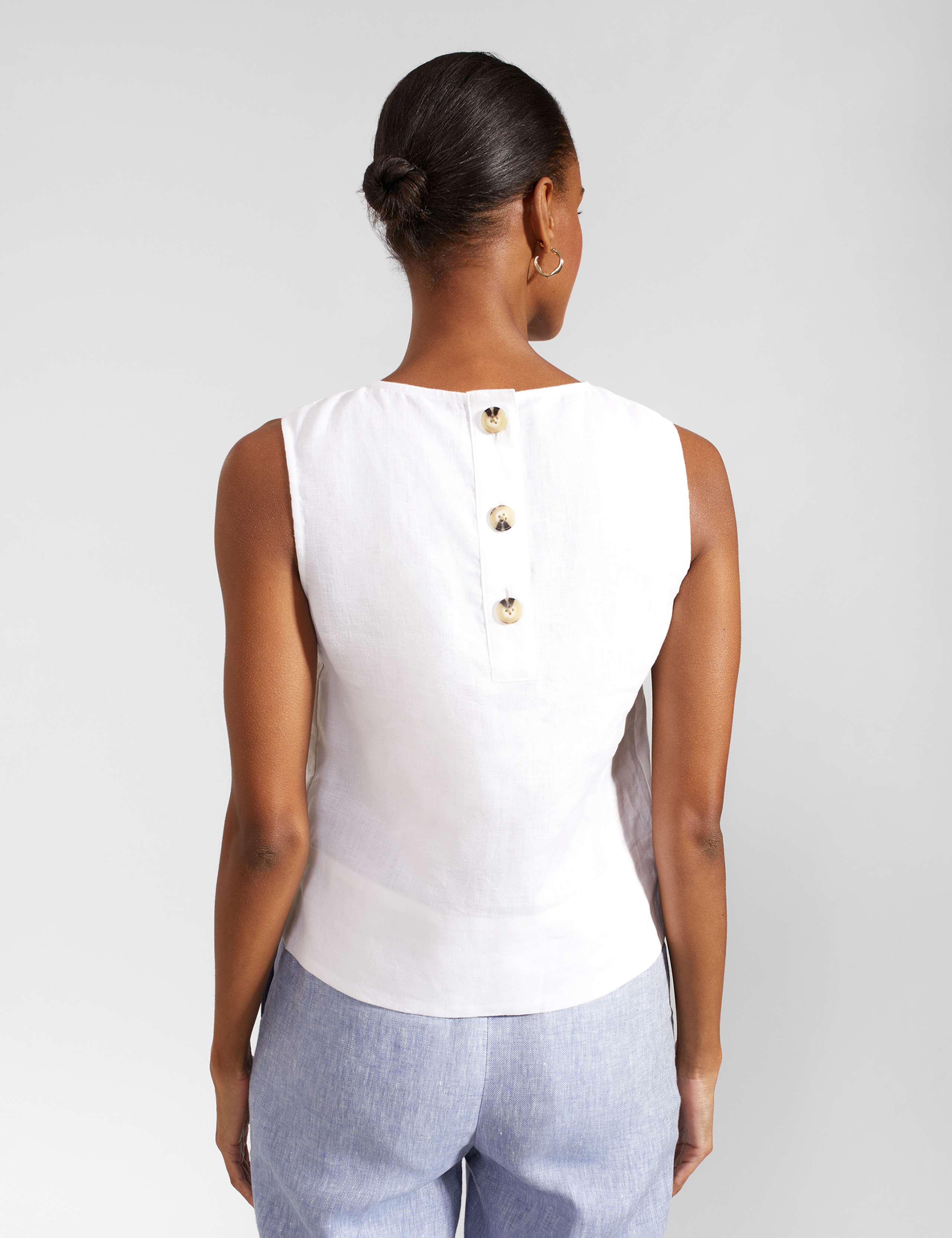 Pure Linen Vest 4 of 5
