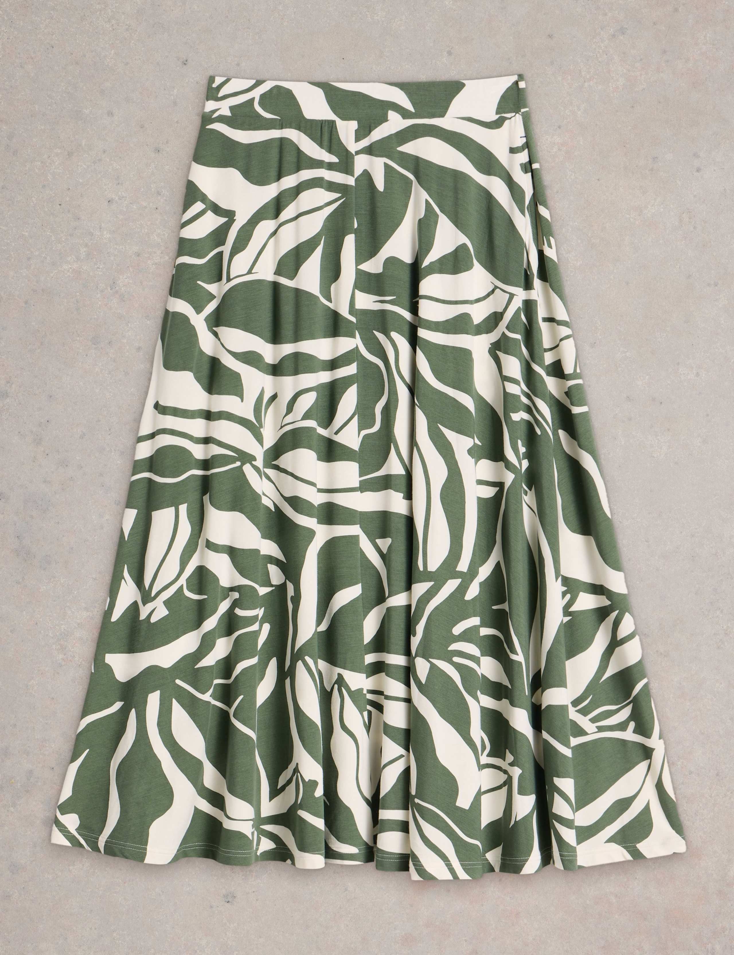 Jersey Printed Maxi Circle Skirt 2 of 6