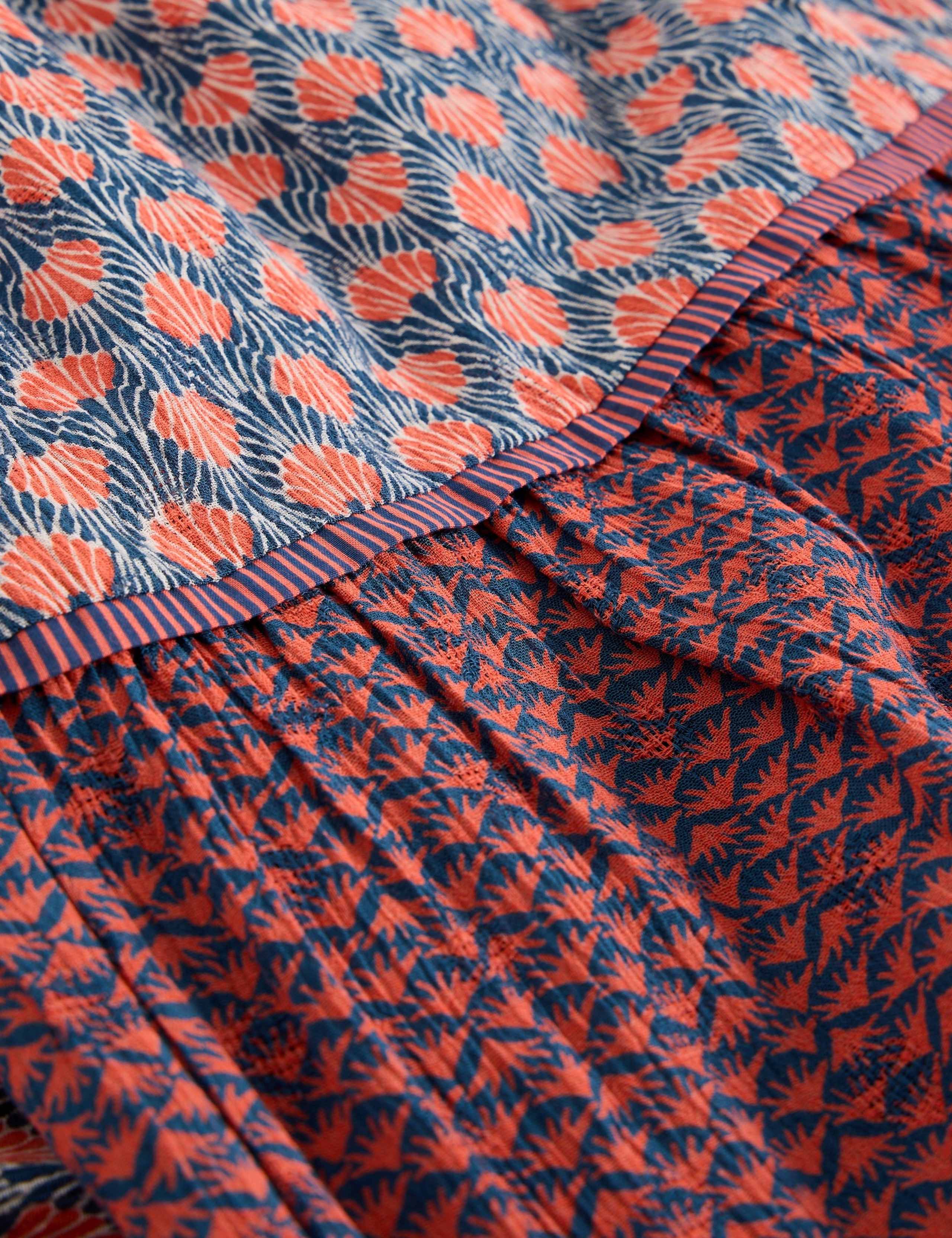 Printed Midi Tiered Skirt 6 of 6