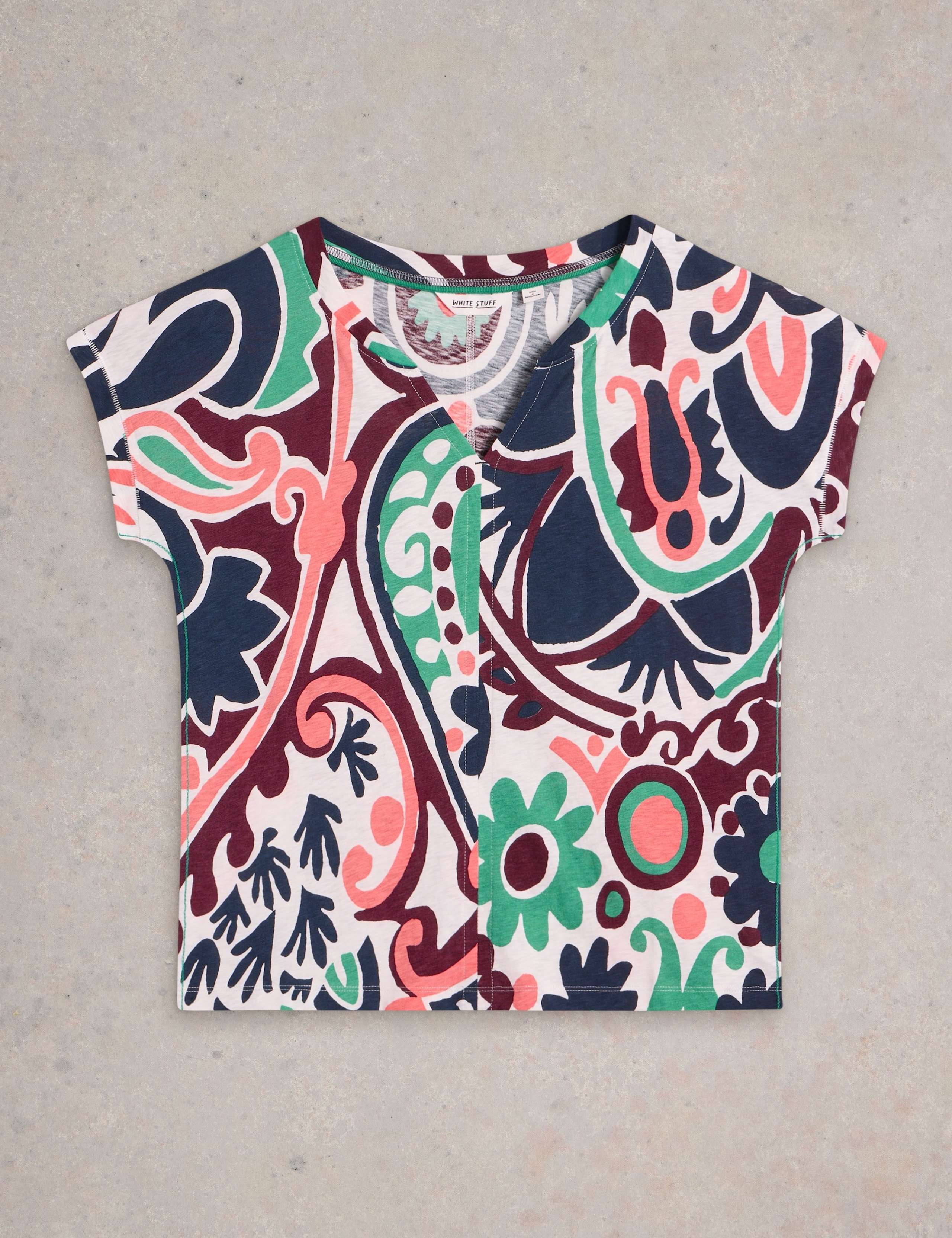 Pure Cotton Printed T-Shirt 2 of 6
