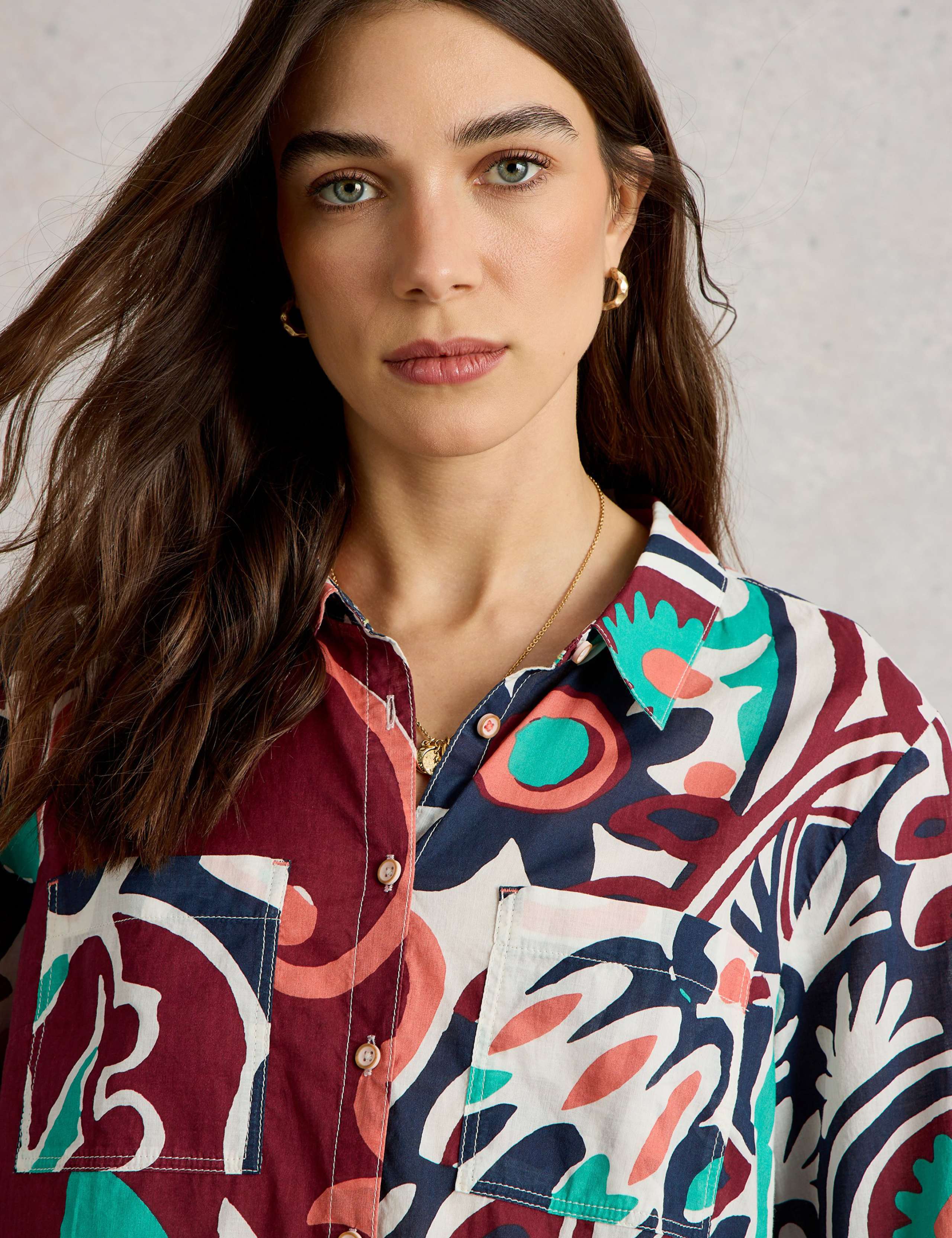 Pure Cotton Printed Shirt 5 of 5