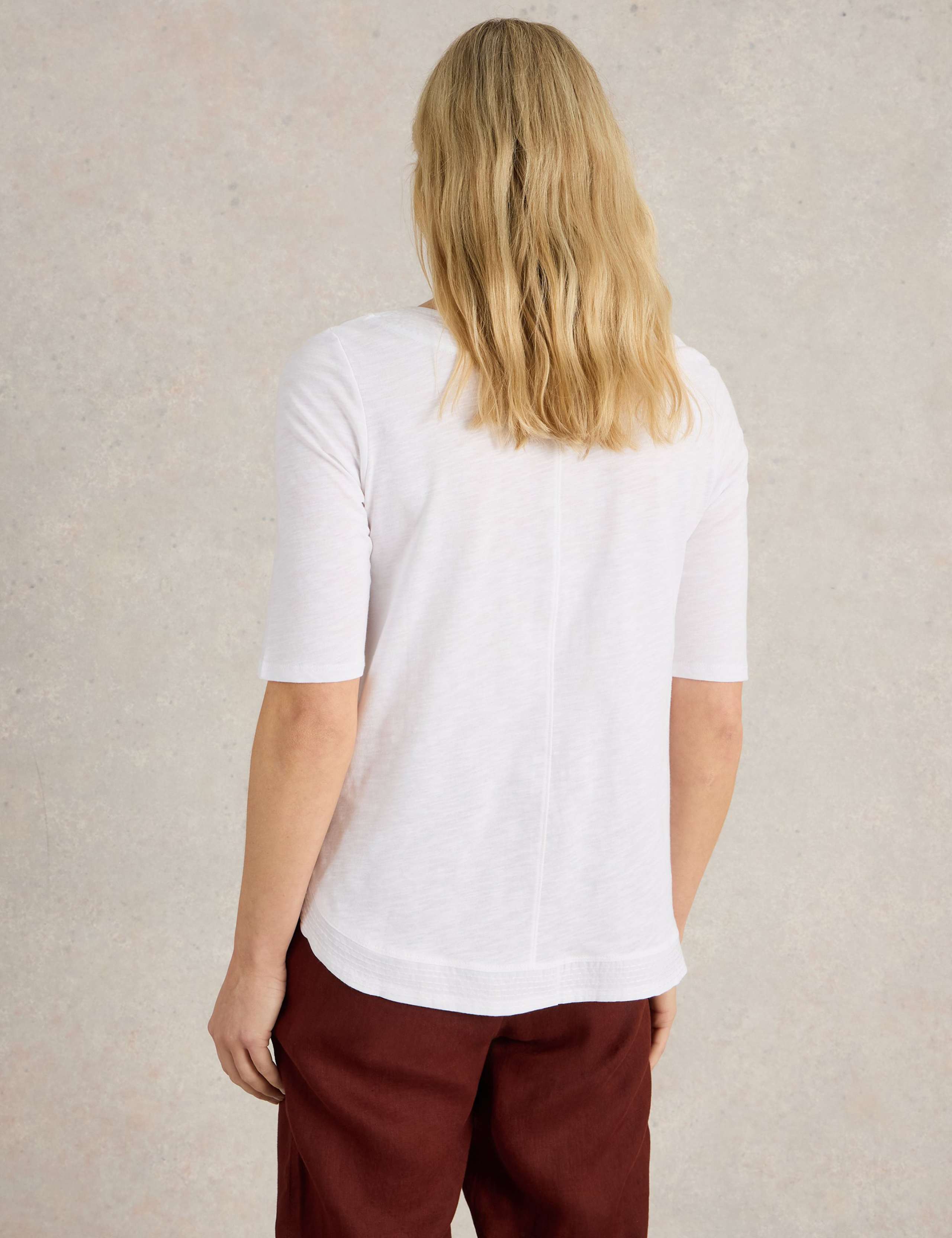 Pure Cotton Broderie T-Shirt 4 of 6