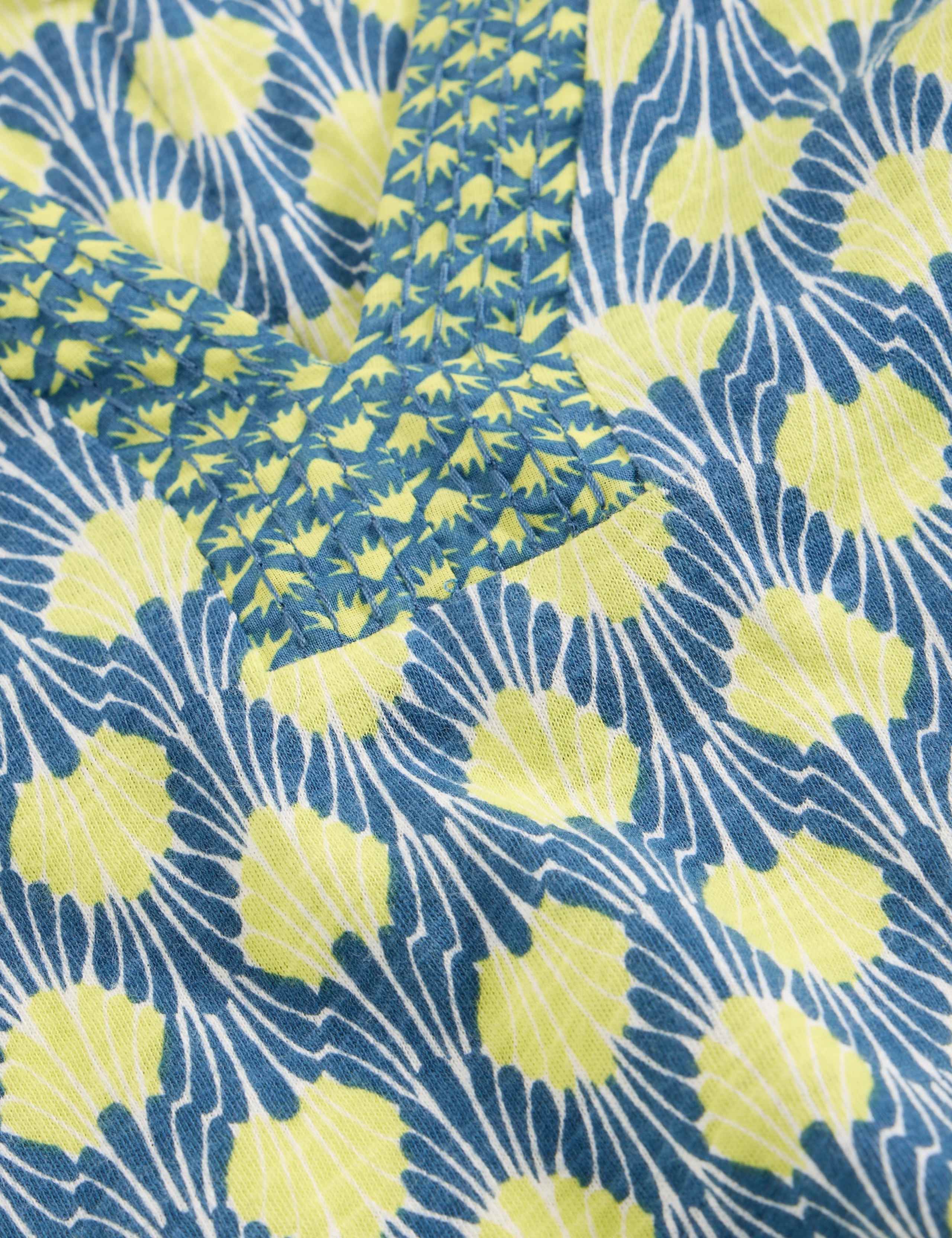 Pure Cotton Printed Notch Neck Top 6 of 6