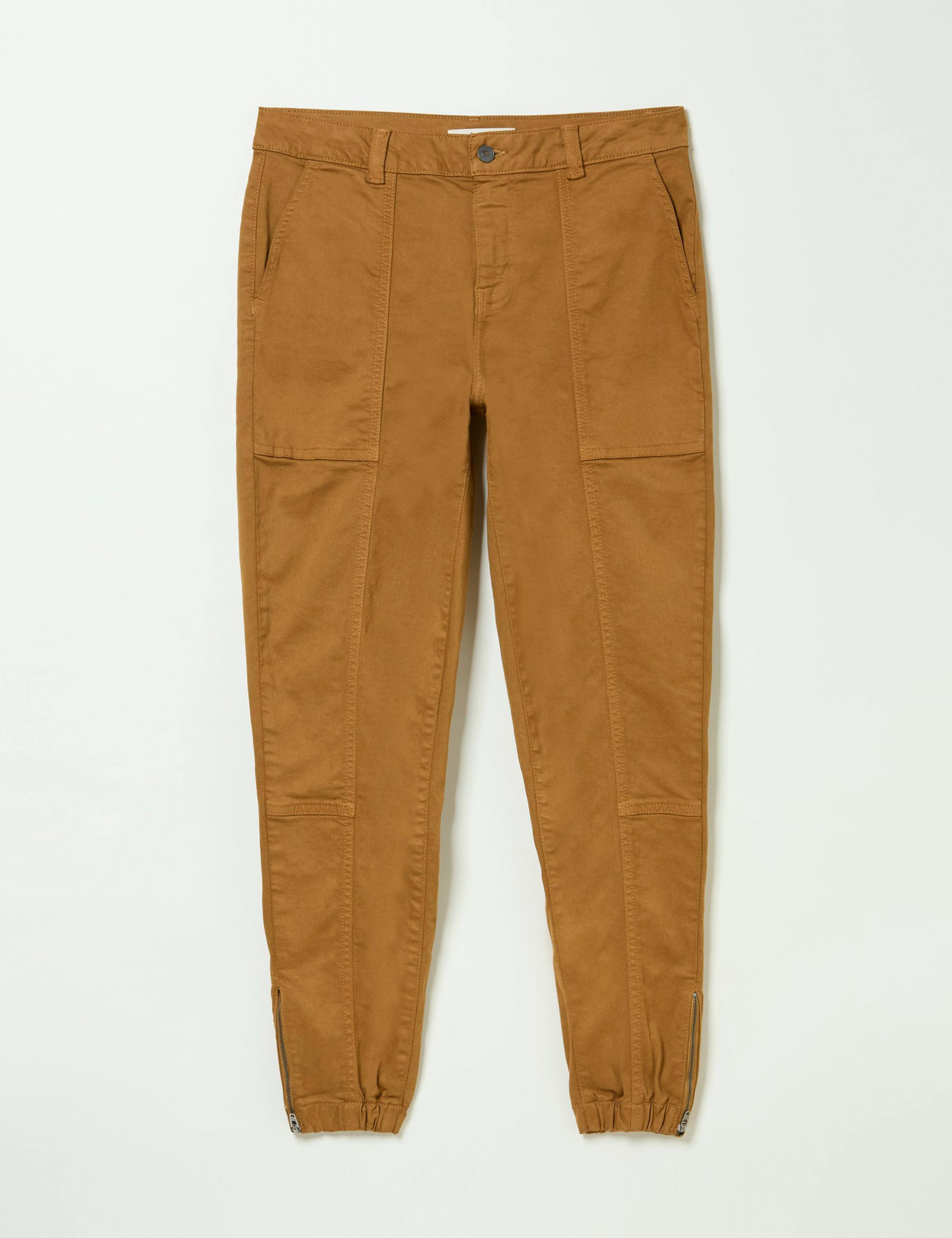 Cotton Rich Ankle Grazer Cargo Trousers 2 of 5