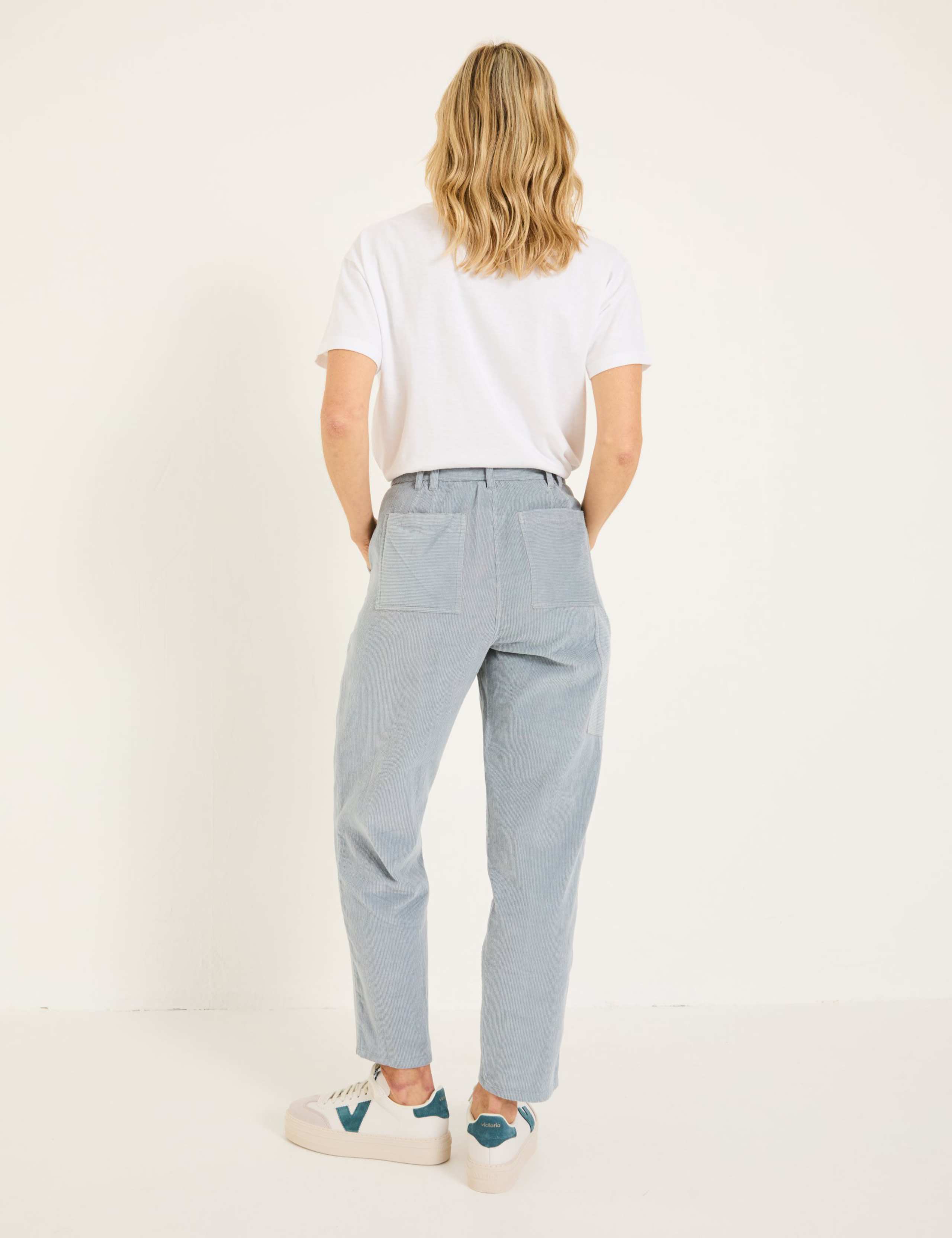 Cord Ankle Grazer Trousers 4 of 5