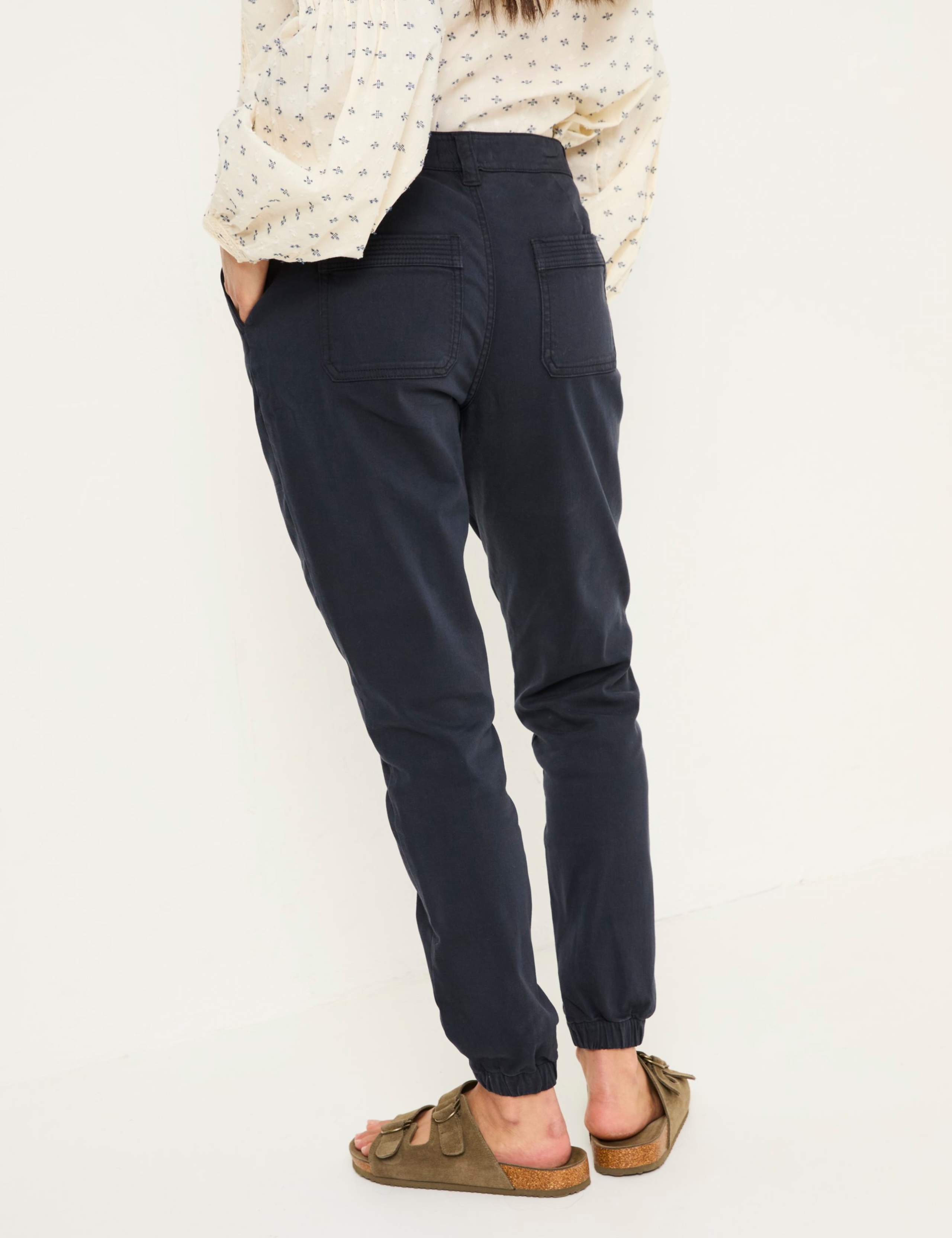 Cotton Rich Ankle Grazer Cargo Trousers 4 of 6