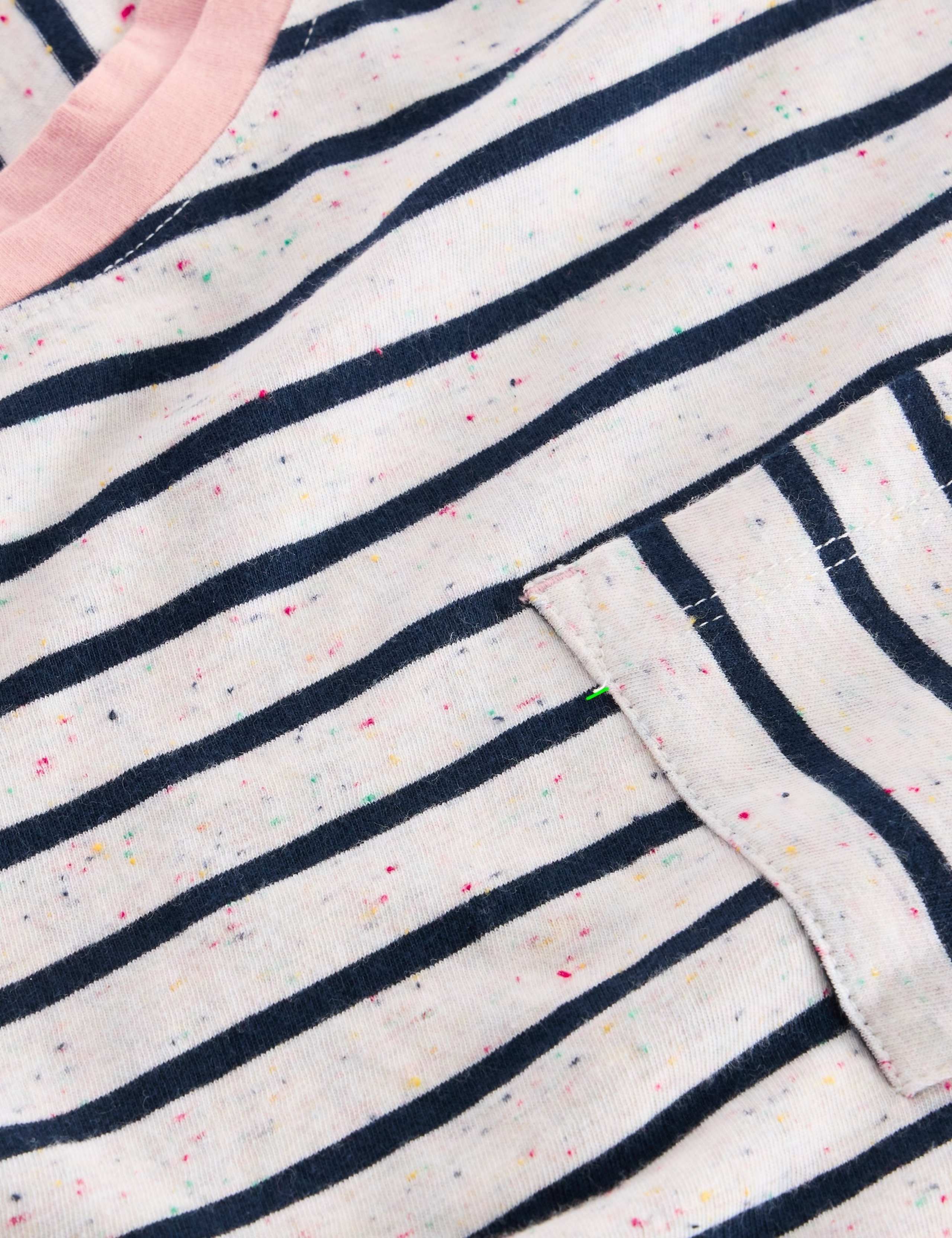 Pure Cotton Striped T-Shirt 3 of 7