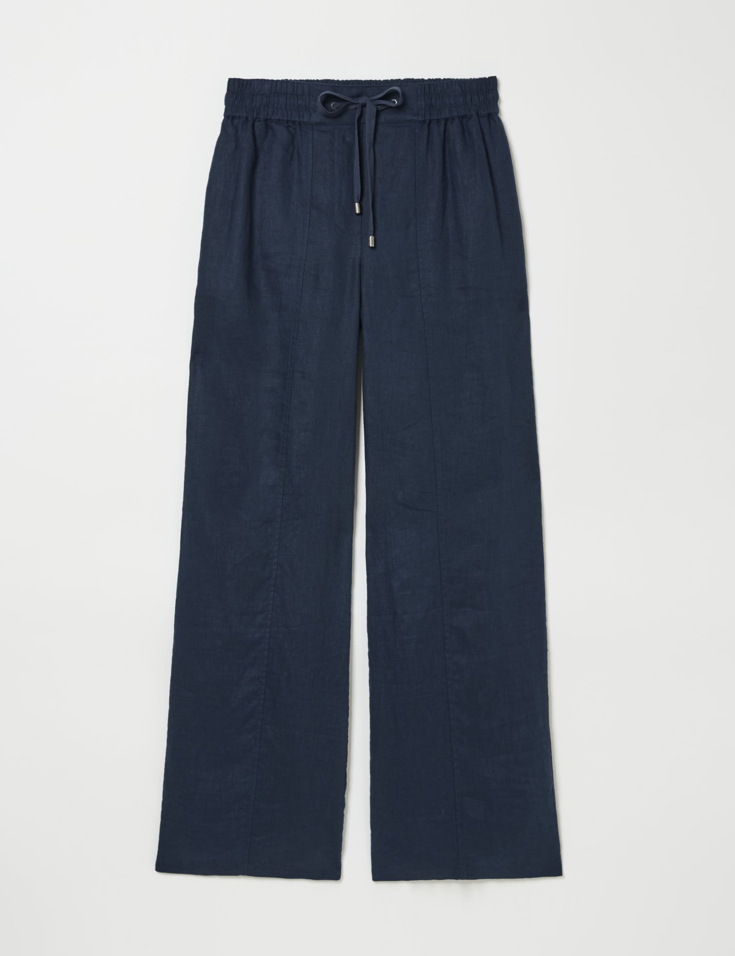 Iva Pure Linen Drawstring Trousers 2 of 5
