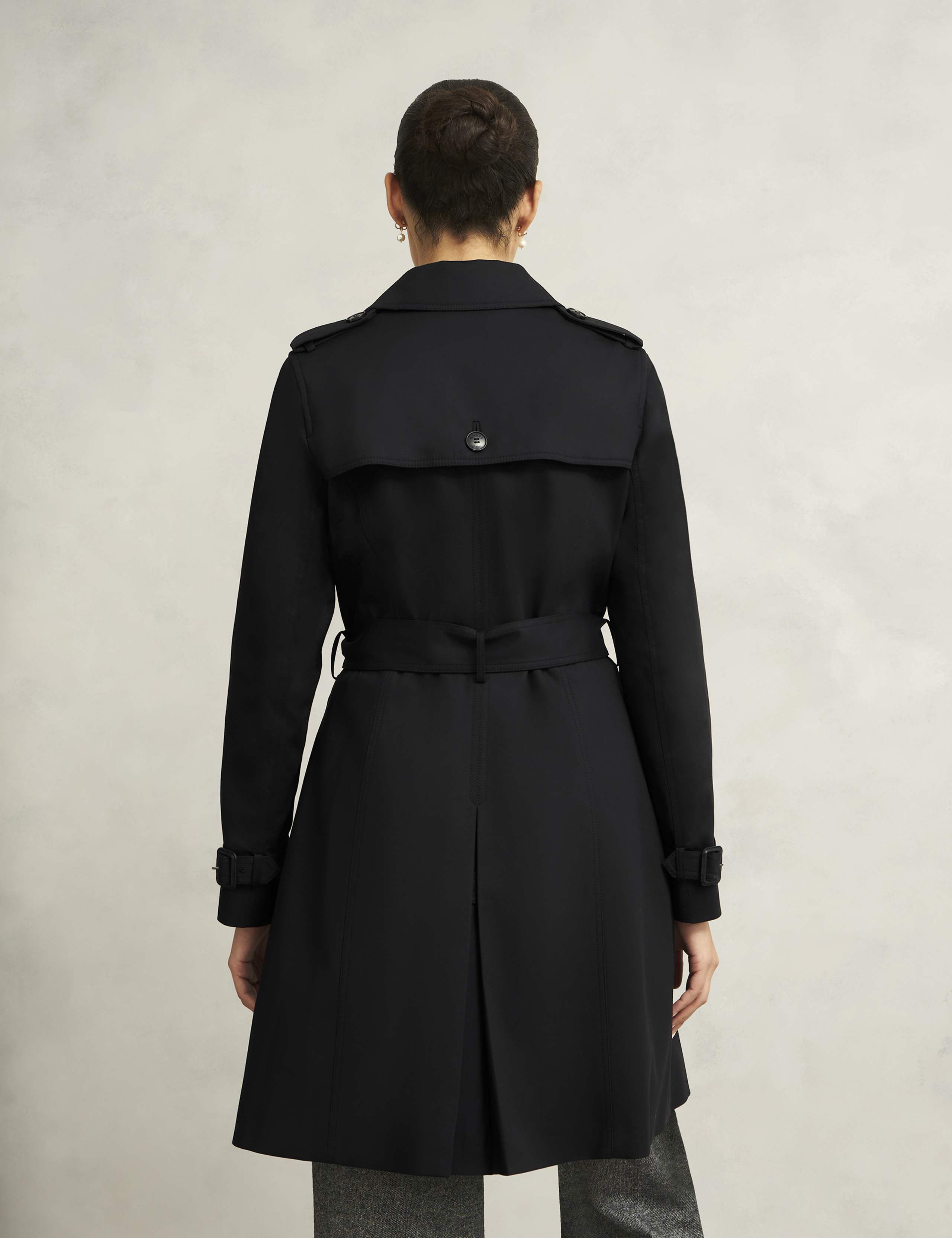 Cotton Rich Belted Double Breasted Trench Coat 4 of 9