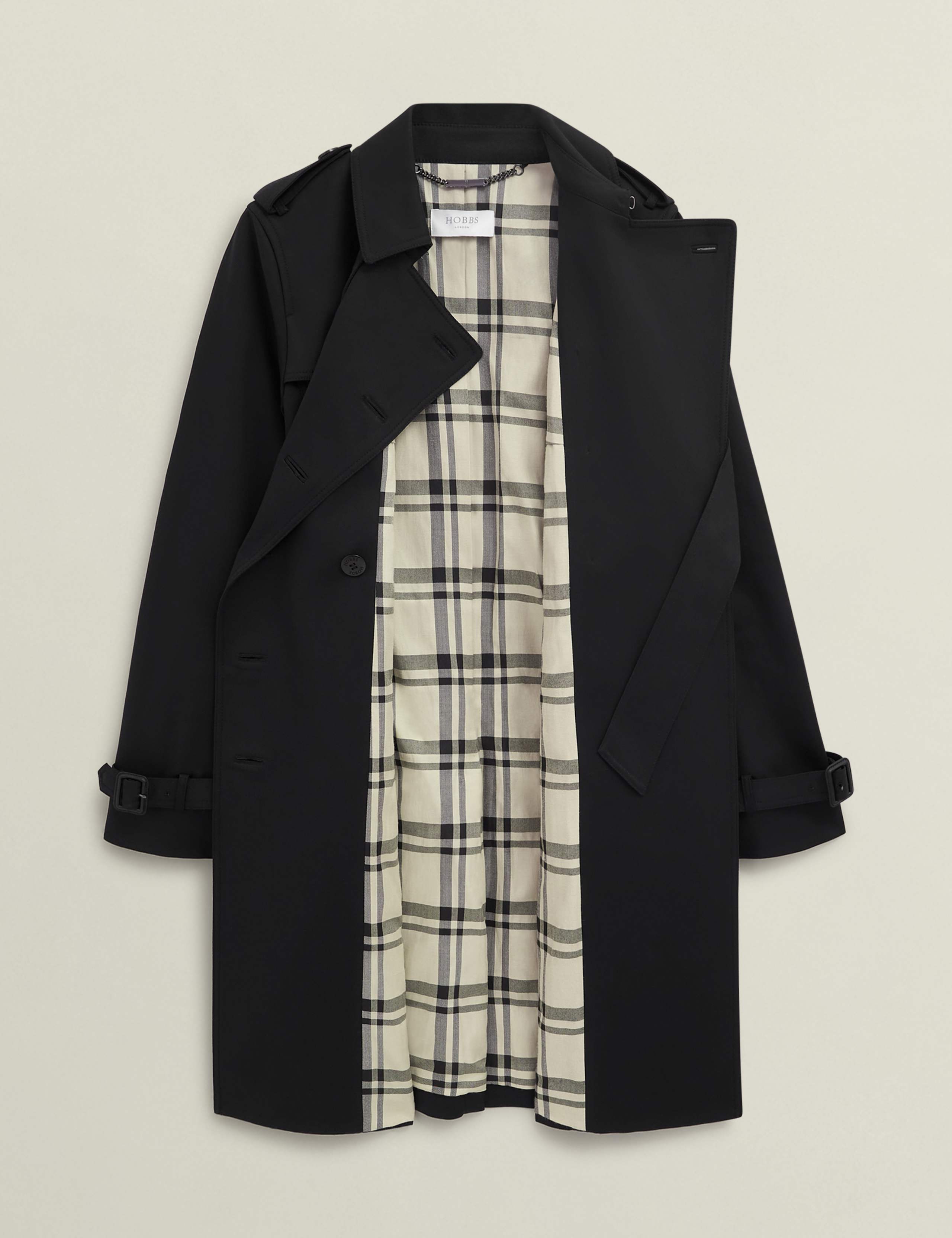 Cotton Rich Belted Double Breasted Trench Coat 8 of 9