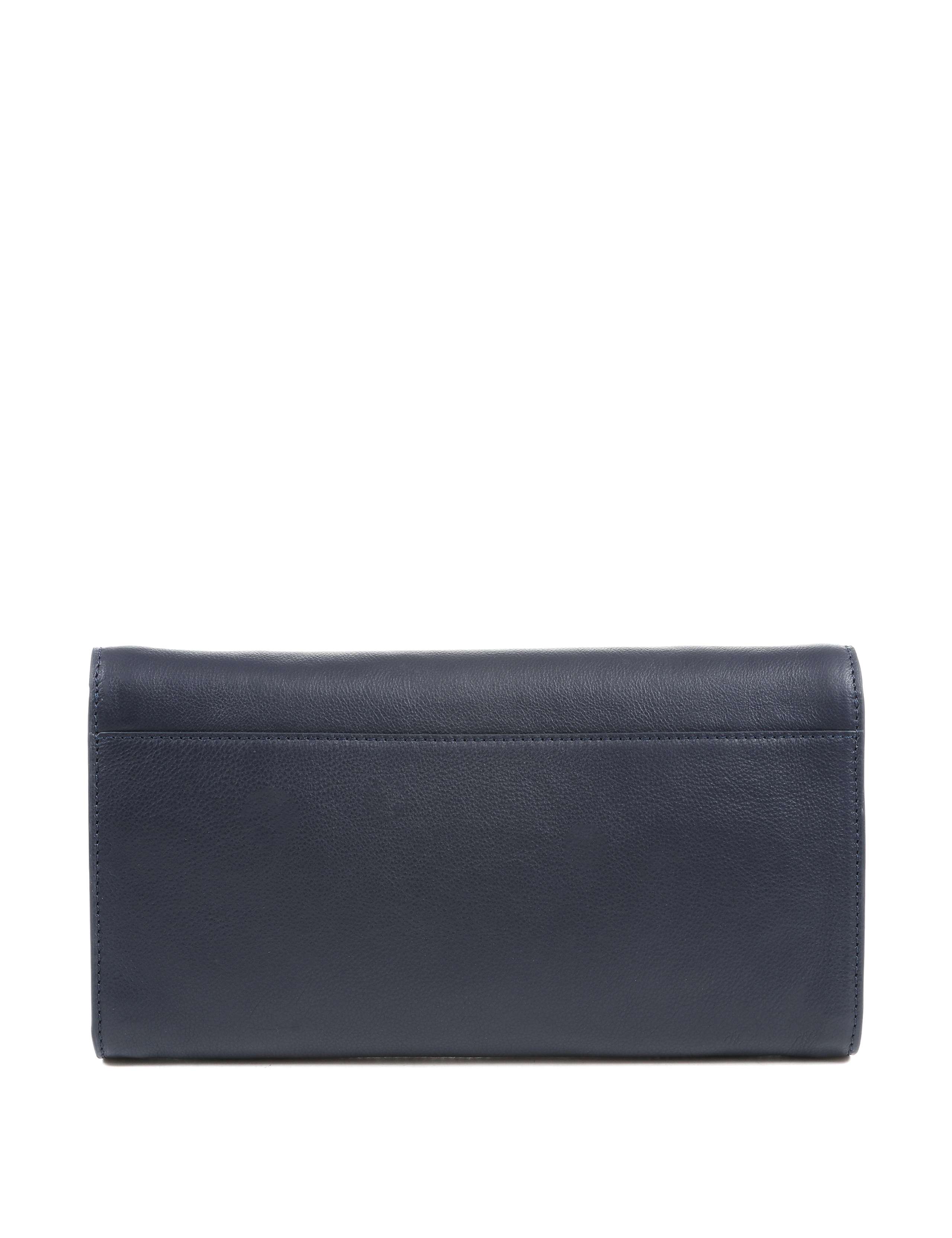 Leather Chain Strap Clutch Bag 4 of 4