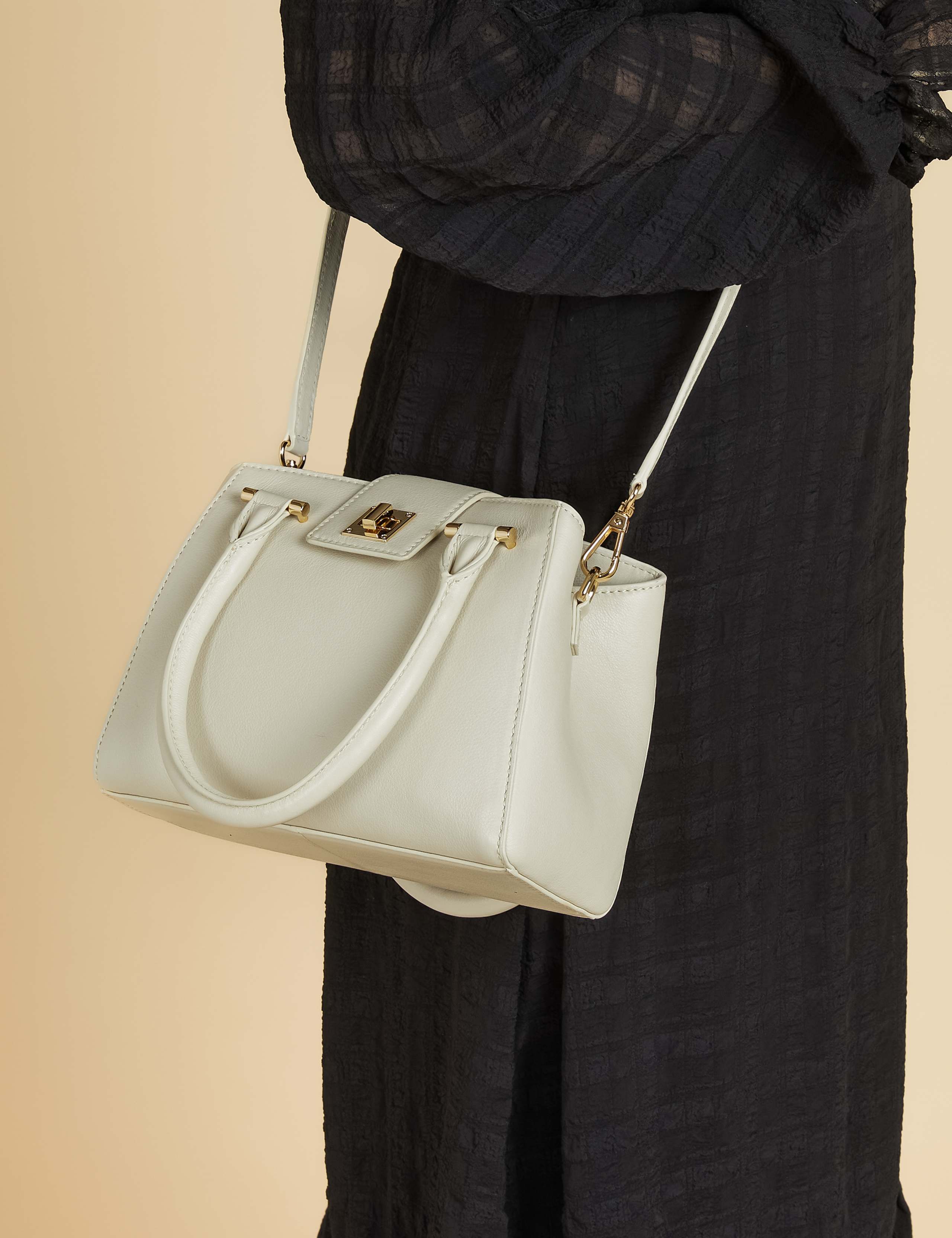 Leather Tote Bag 1 of 4