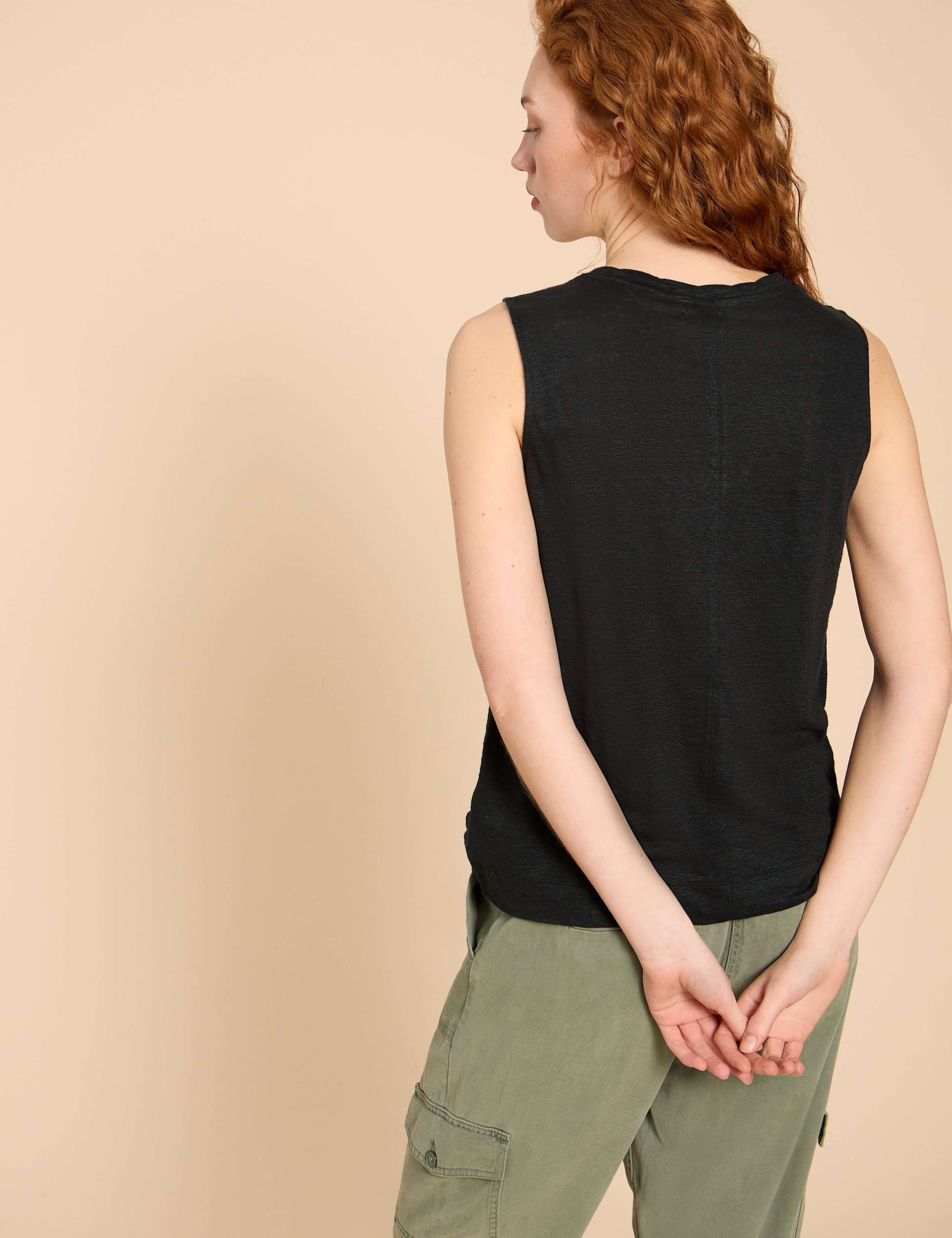 Pure Linen Vest 4 of 5