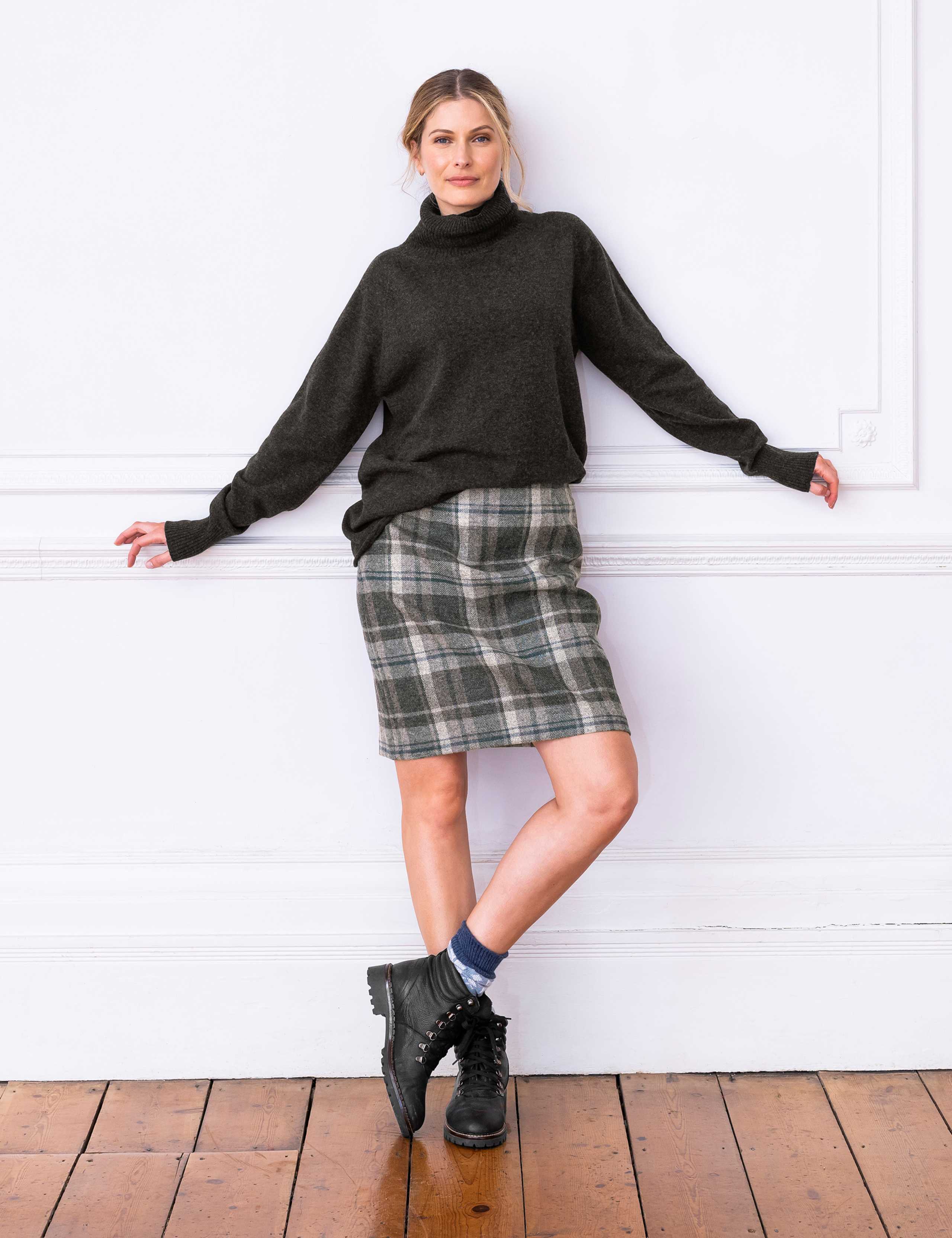 Pure Wool Roll Neck Jumper 1 of 6