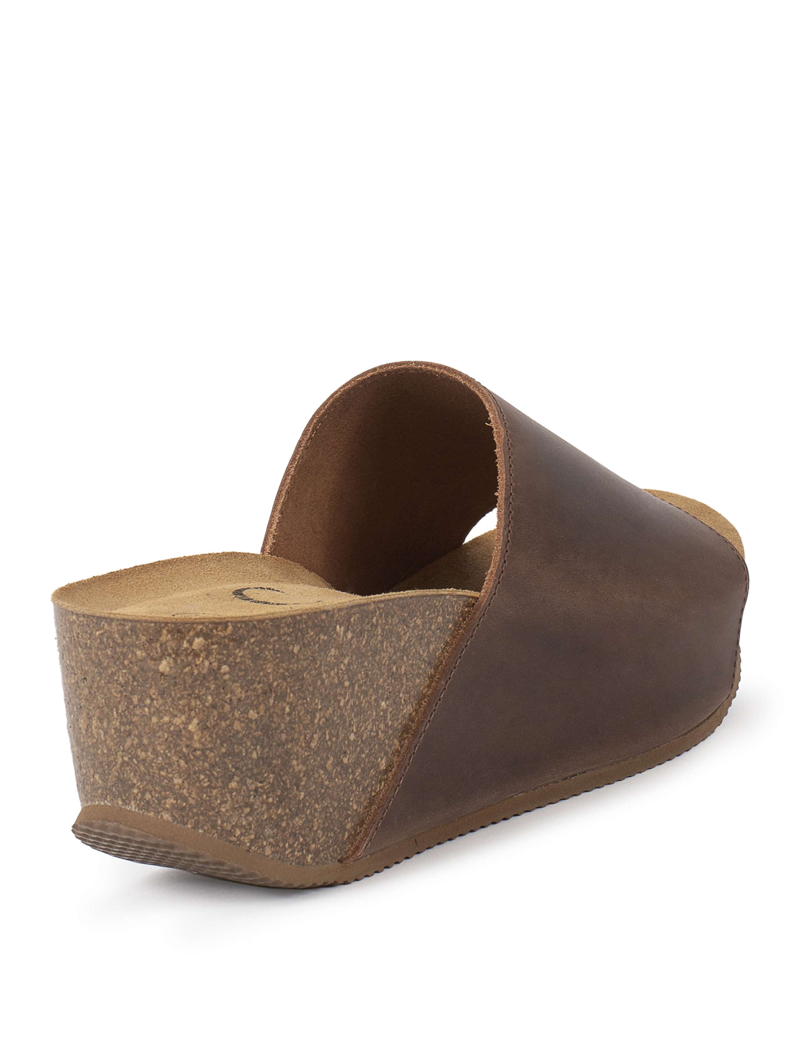 Leather Wedge Mules 3 of 4