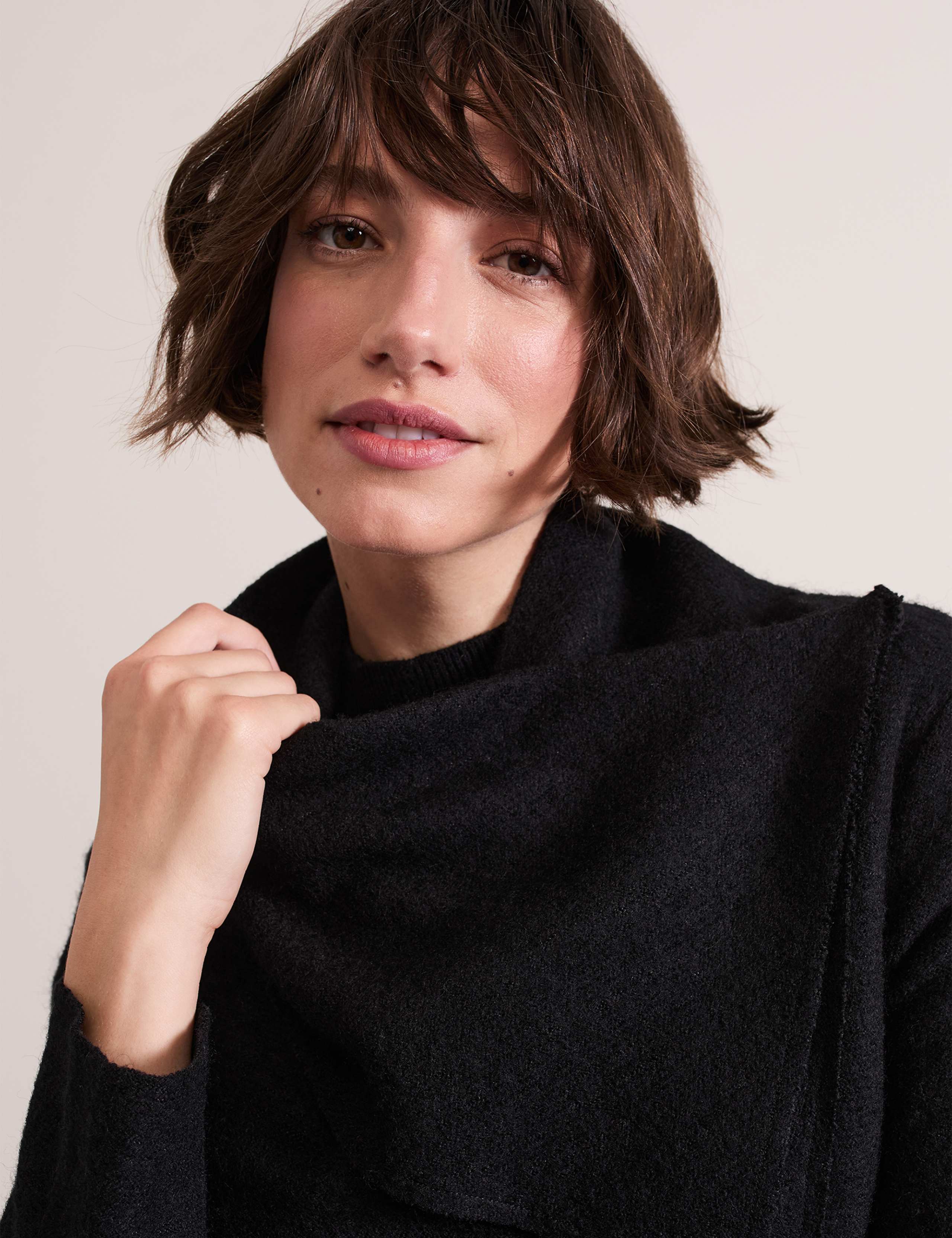 Wool Blend Shawl Collar Coatigan 7 of 8