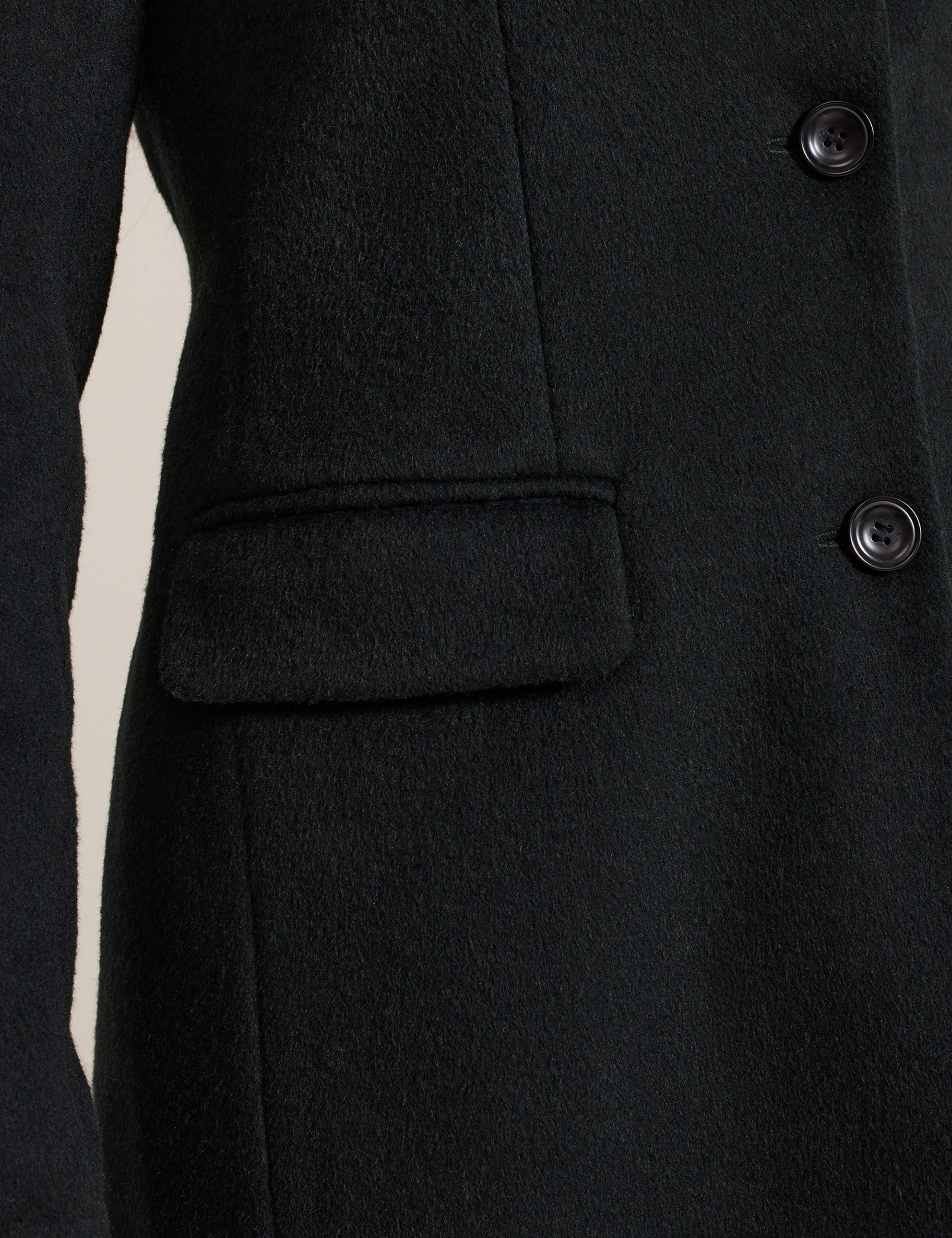 Wool Rich Single Breasted Tailored Coat 7 of 11