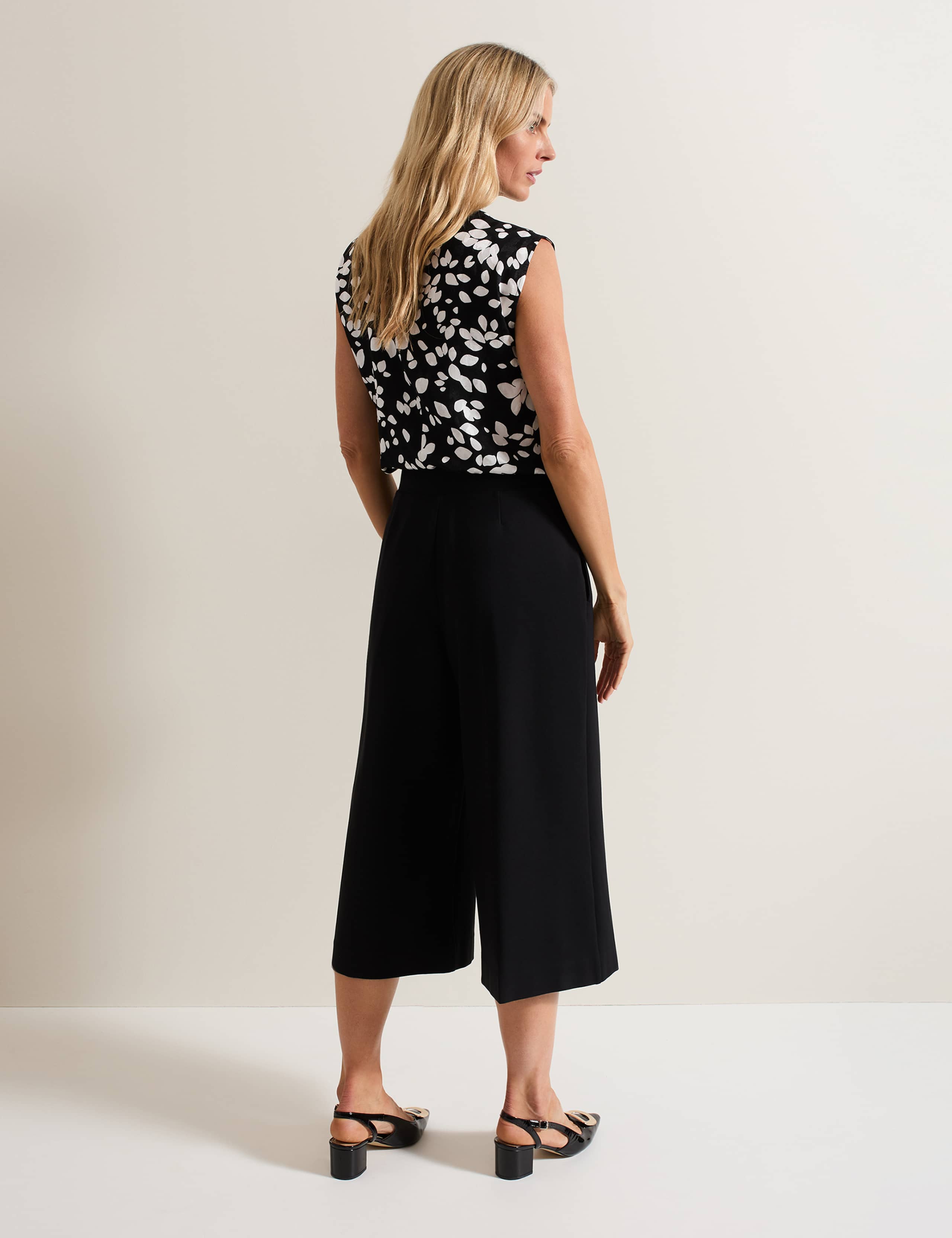Ponte Elasticated Waist Culottes 3 of 6