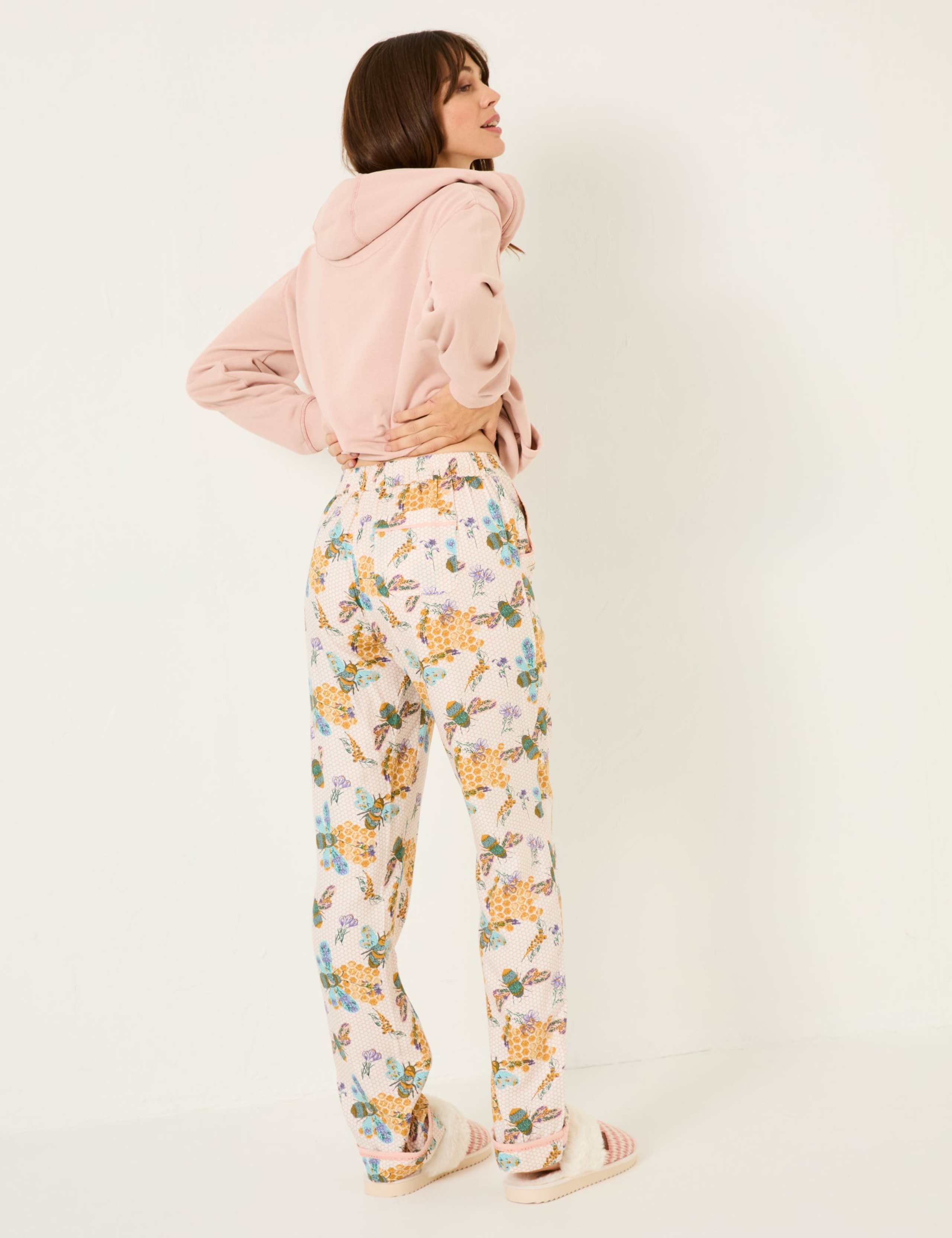 Bee Print Pyjama Bottoms 3 of 6