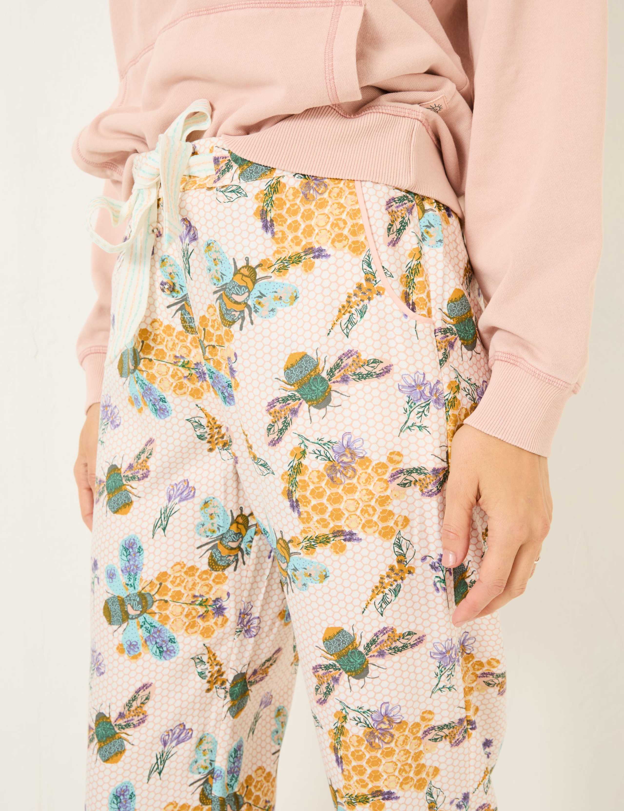 Bee Print Pyjama Bottoms 5 of 6