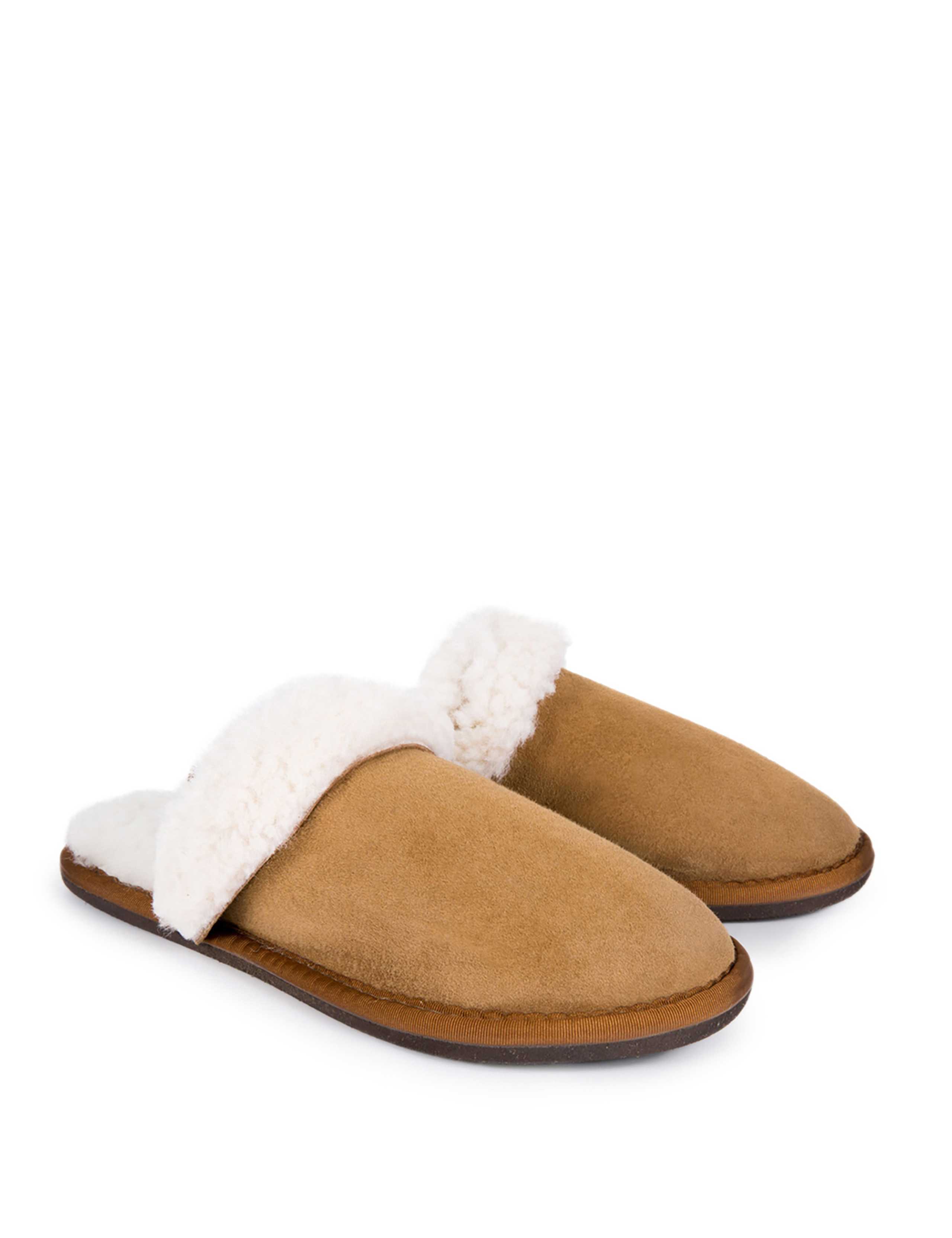 Sheepskin Mule Slippers 2 of 4