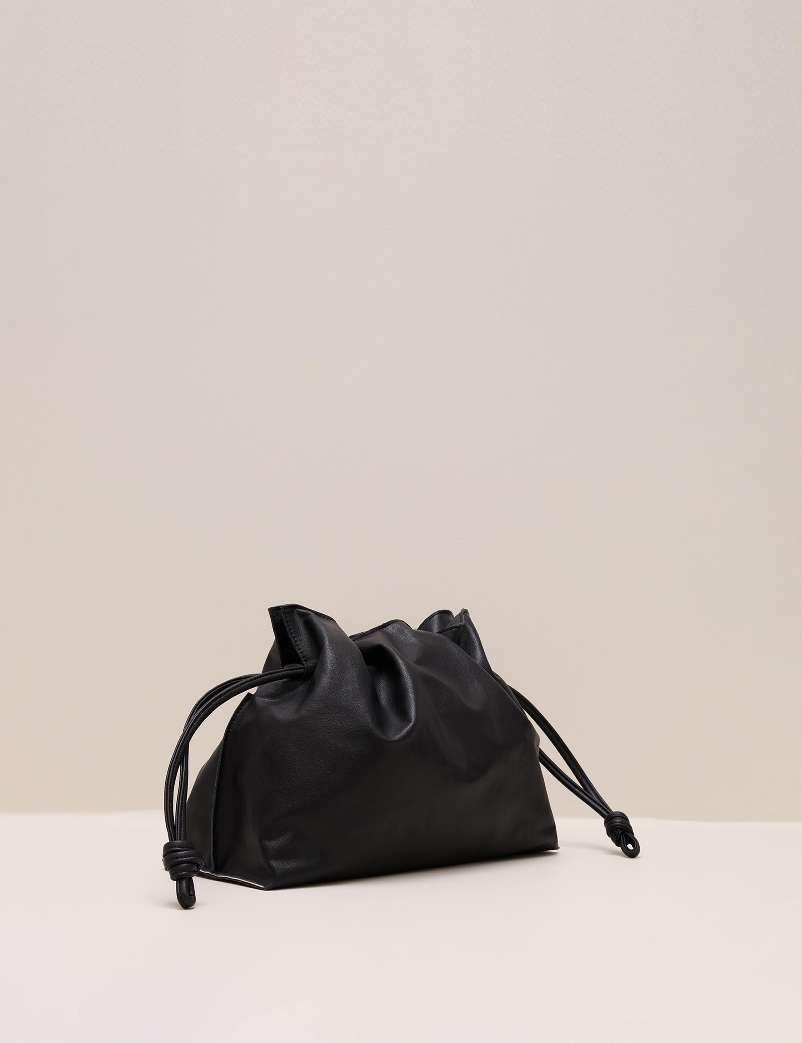 Leather-Blend Drawstring Bag 5 of 7
