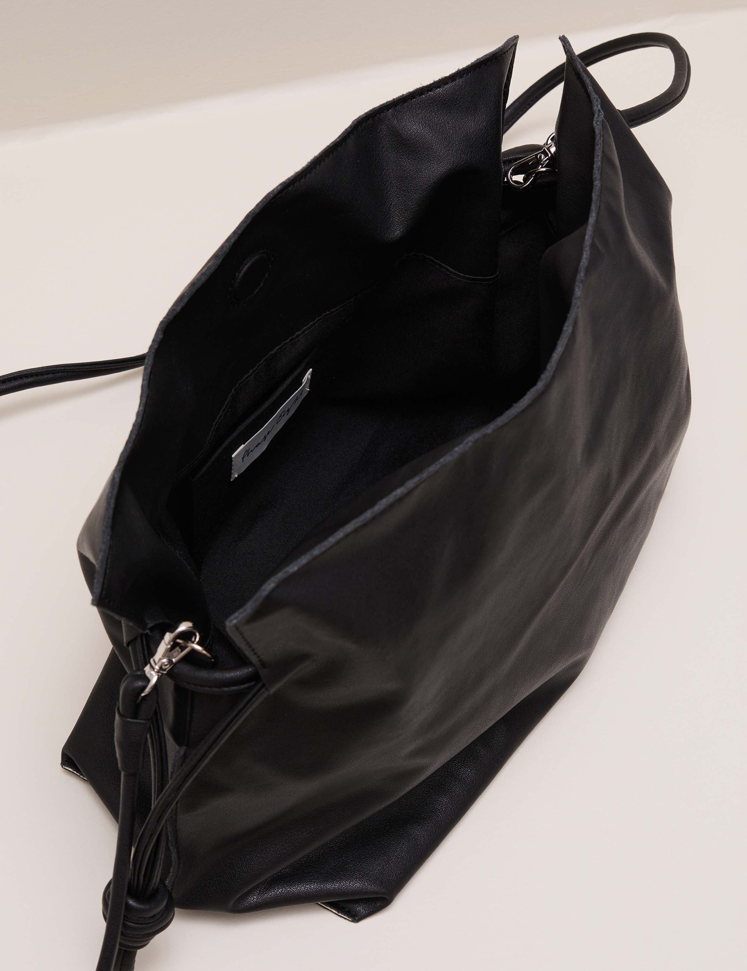 Leather-Blend Drawstring Bag 7 of 7