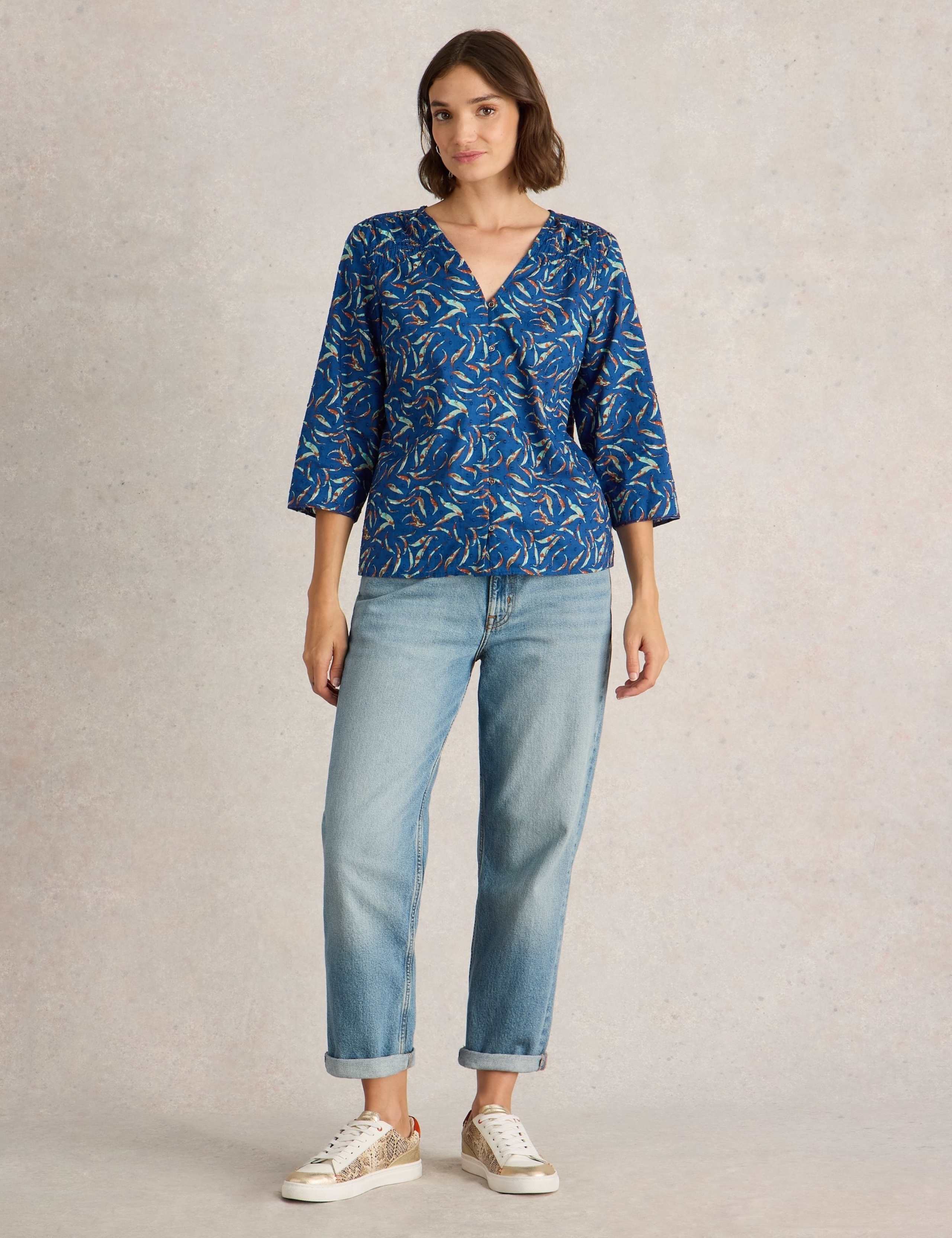 Pure Cotton Printed Top 1 of 5