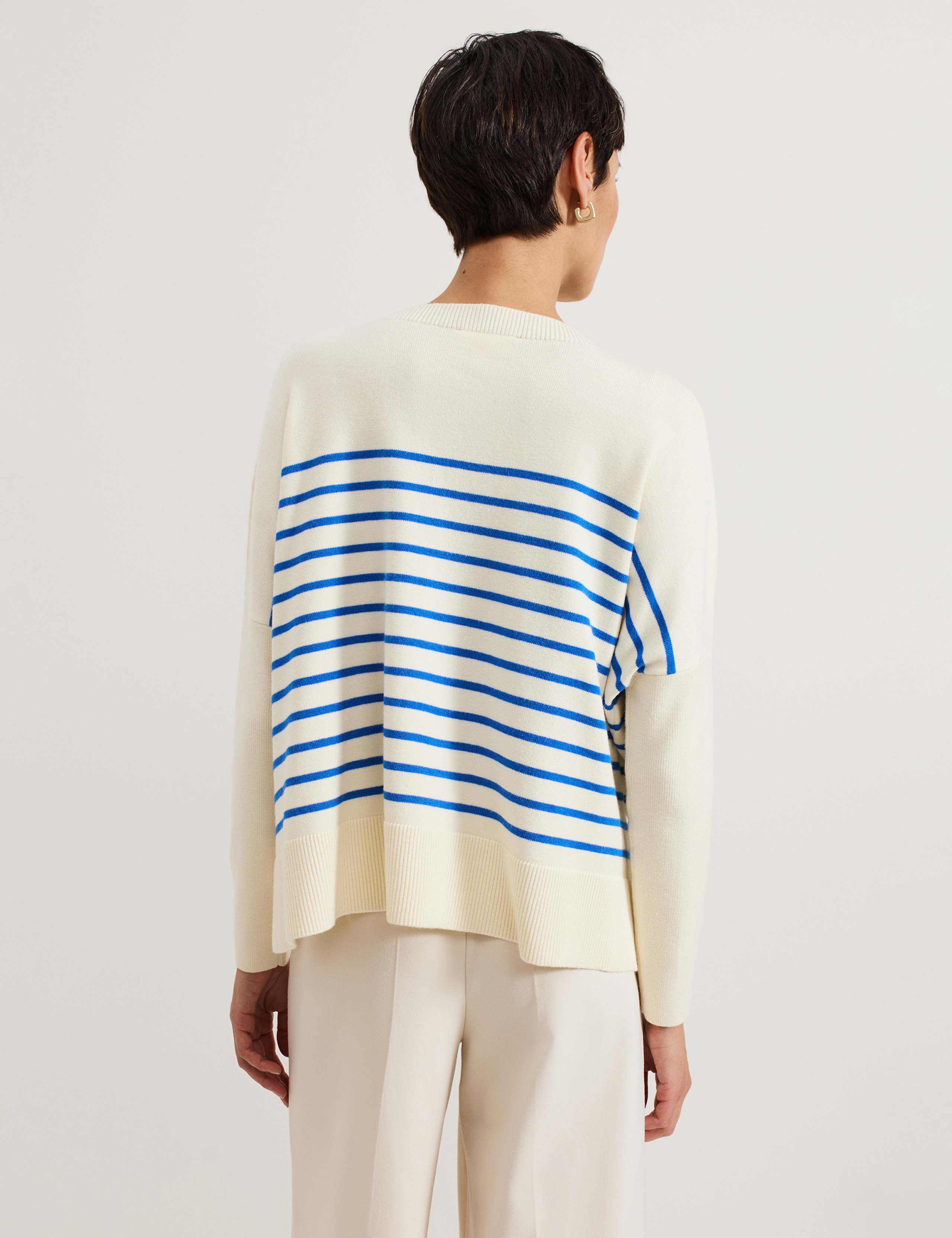 Sadie Striped Round Neck Jumper 4 of 6