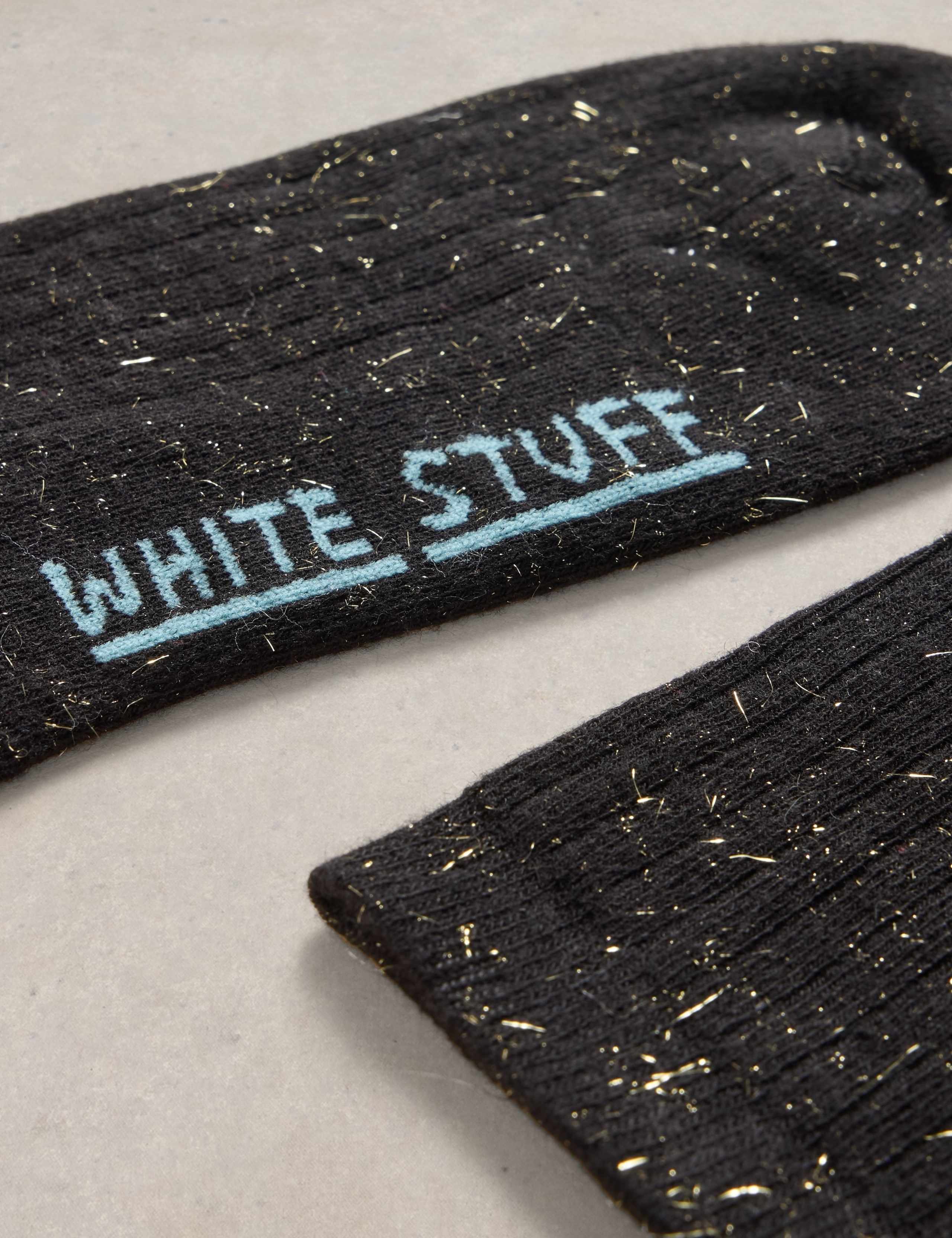 Cotton Rich Sparkle Ankle High Socks 2 of 2